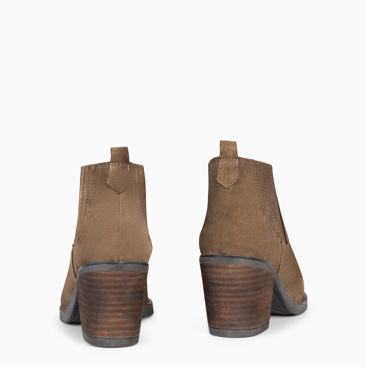 ALABAMA - Botines Cowboy de Mujer TAUPE