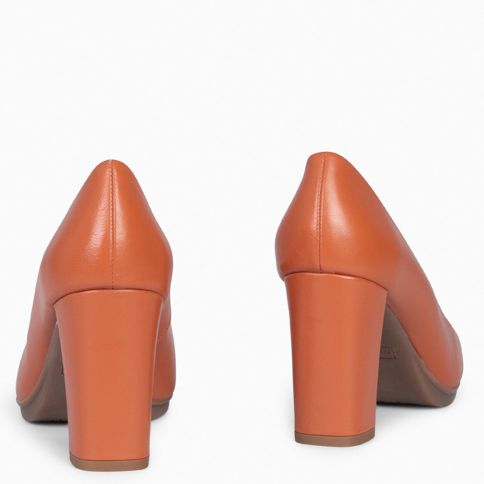 URBAN SALON - Zapatos de tacón alto en napa NARANJA - miMaO ®