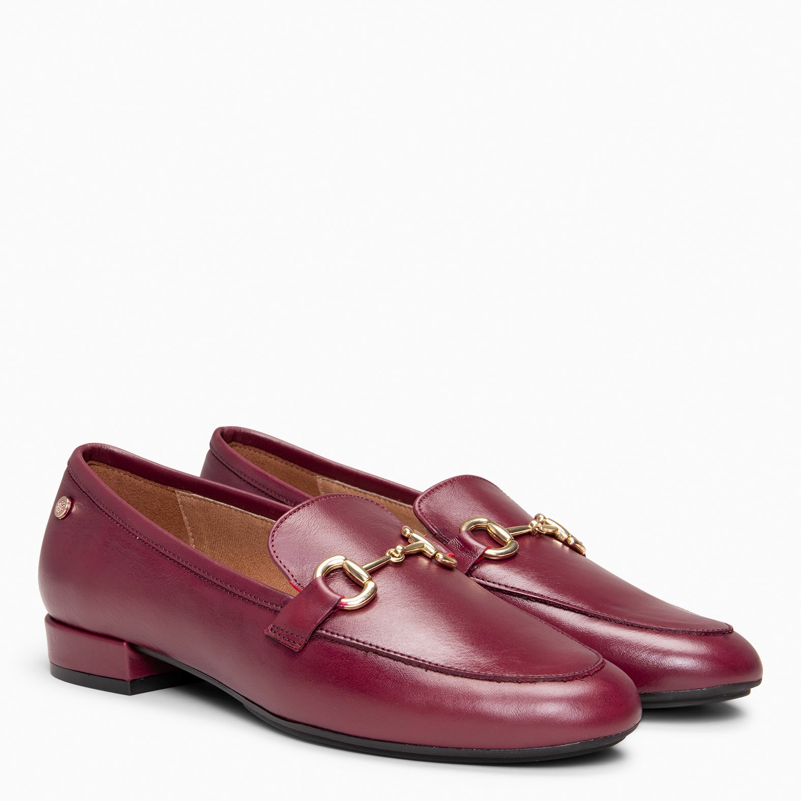ELOISE - Mocasines planos con adorno BURDEOS - miMaO ®