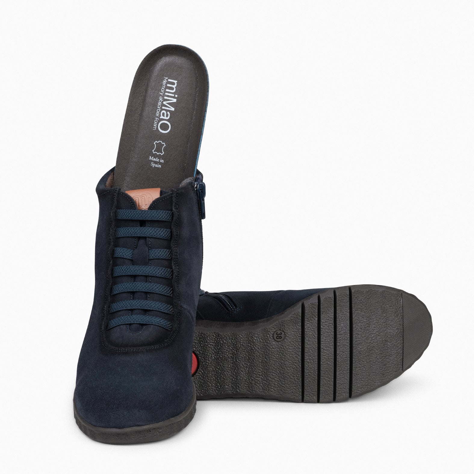 FLEXY - Zapatillas Abotinadas MARINO - miMaO ®