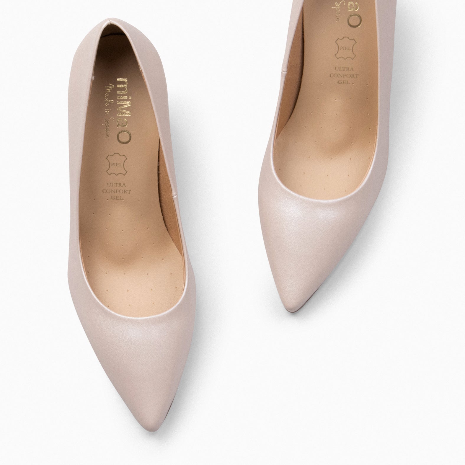 STILETTO SALÓN - Zapatos de tacón de aguja NUDE NACARADO - miMaO ®