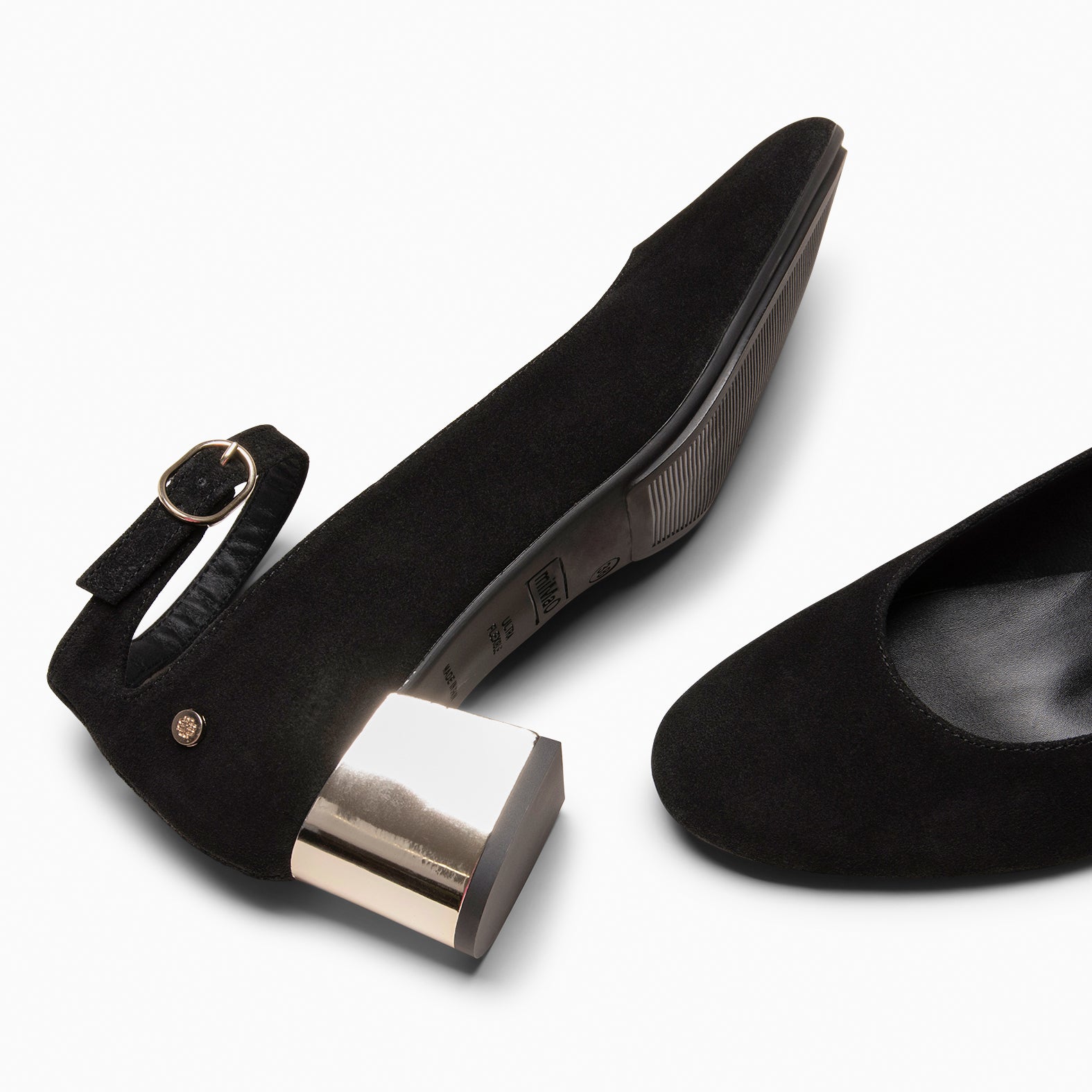 URBAN STAR - Zapato de tacón medio NEGRO - miMaO ®