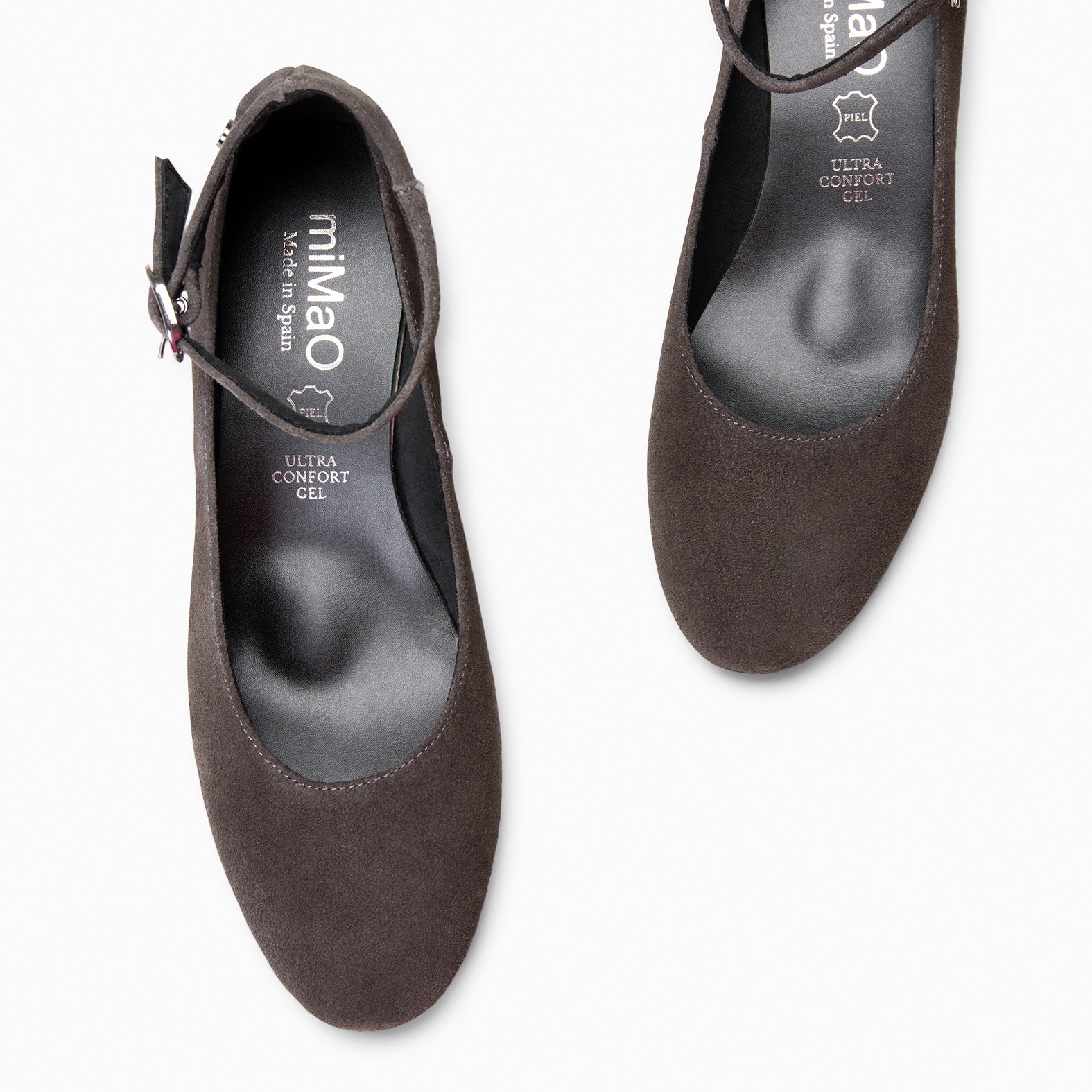 URBAN STAR - Zapato de tacón medio GRIS - miMaO ®