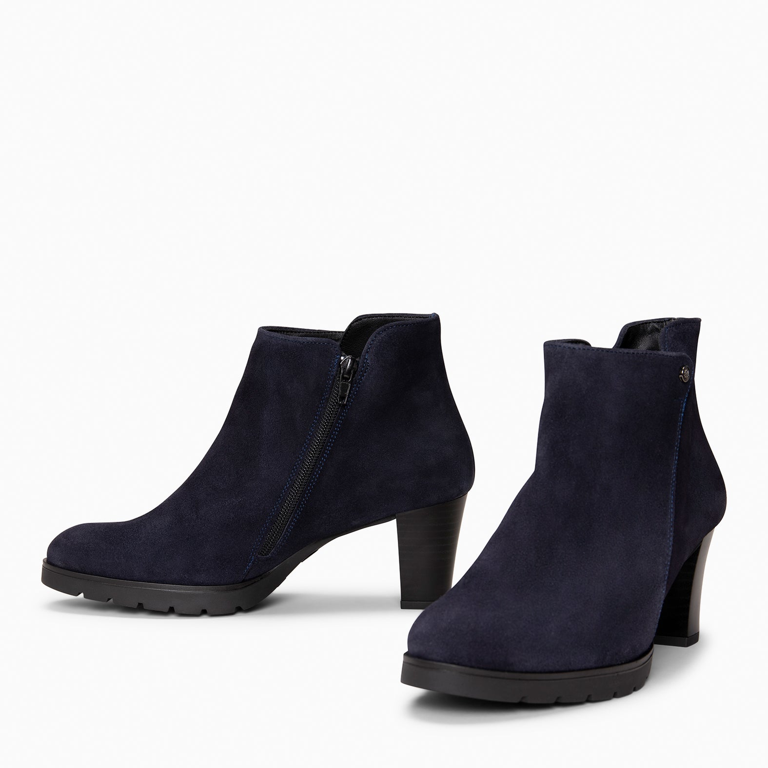 PRAGA - Botines MARINO con tacón - miMaO ®