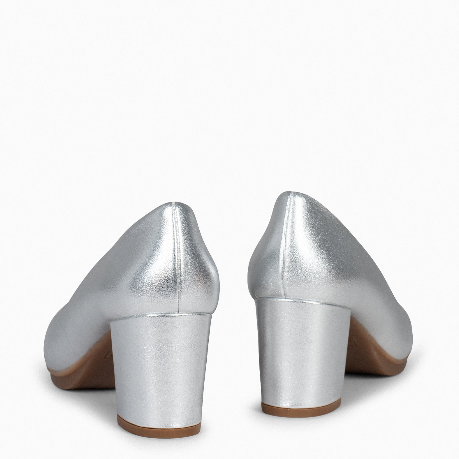 URBAN S SPLASH - Zapatos de tacón metalizados PLATA - miMaO ®