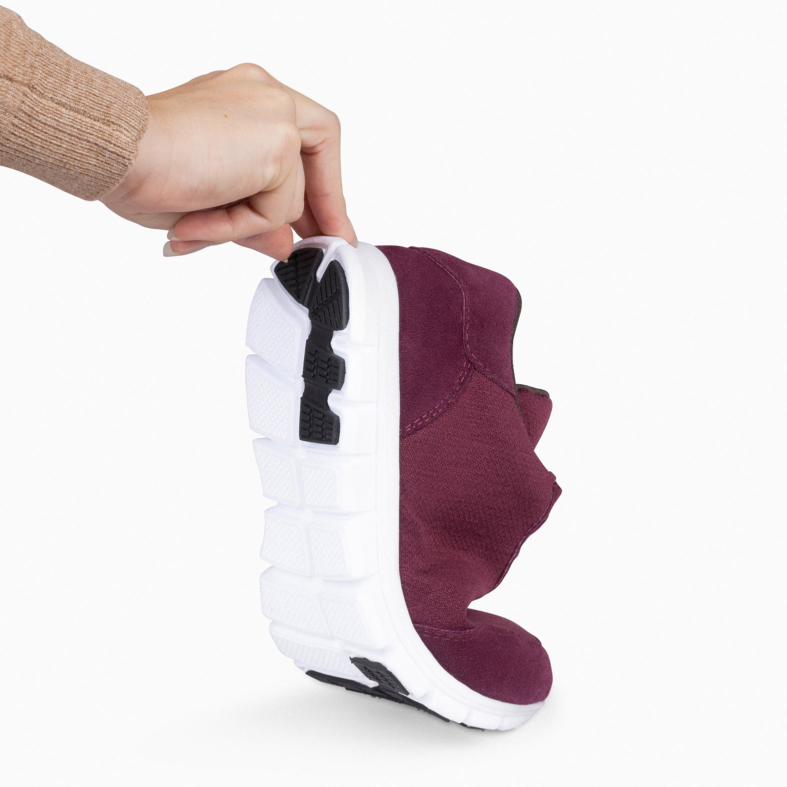 LIGHT - zapatilla running de Mujer BURDEOS - miMaO ®