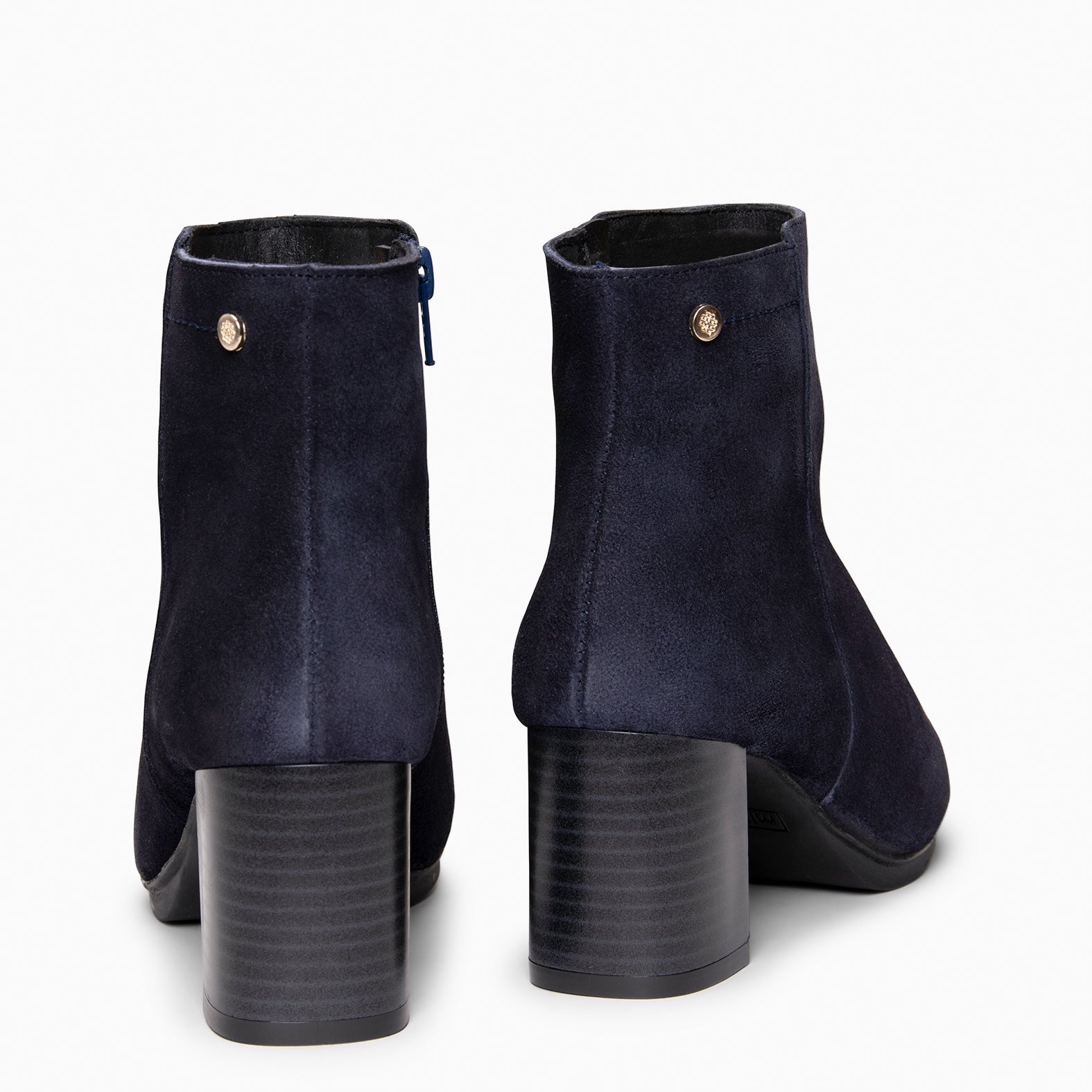 CITY - Botines de tacón ancho y punta fina MARINO - miMaO ®