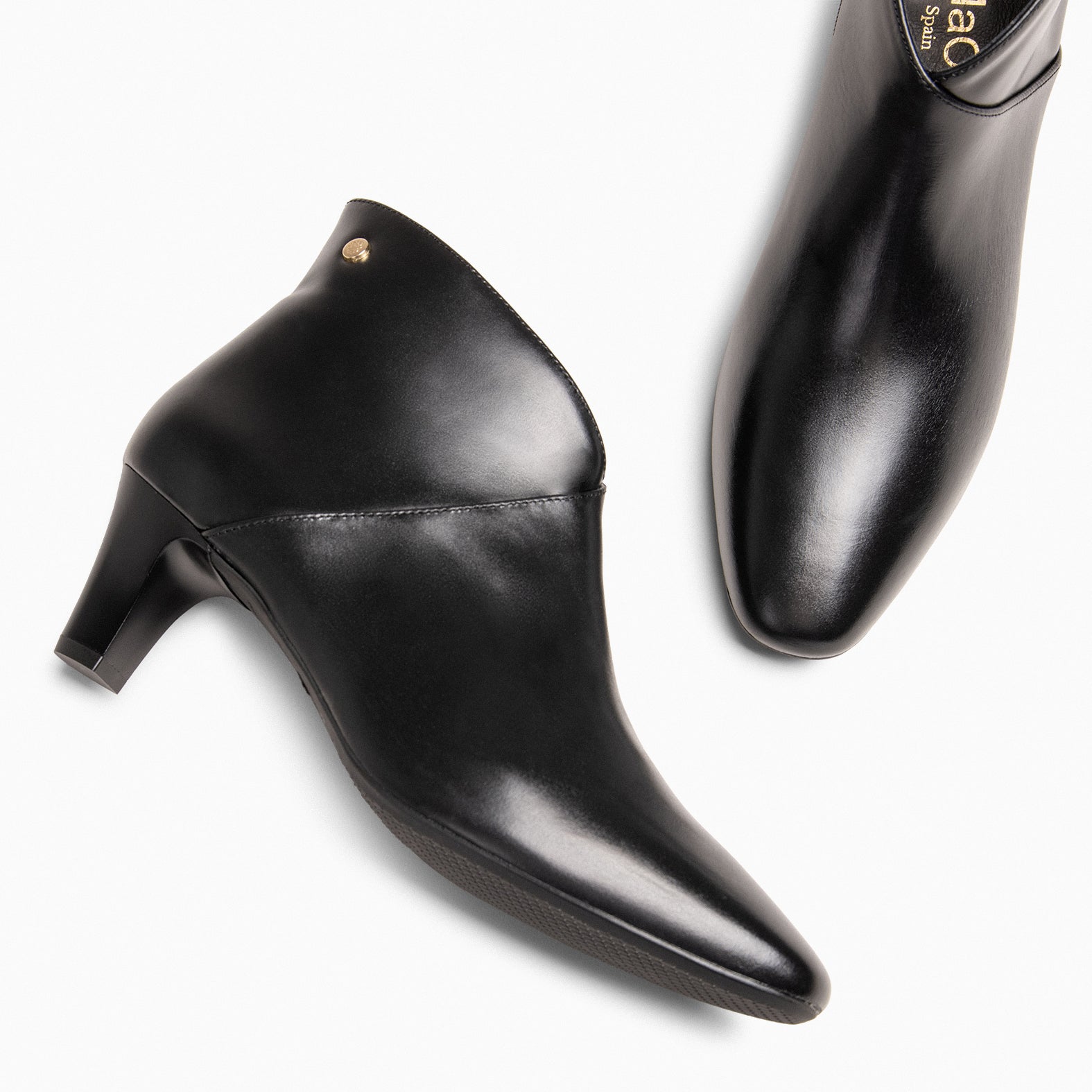 LADY - Botines napa mujer NEGRO - miMaO ®