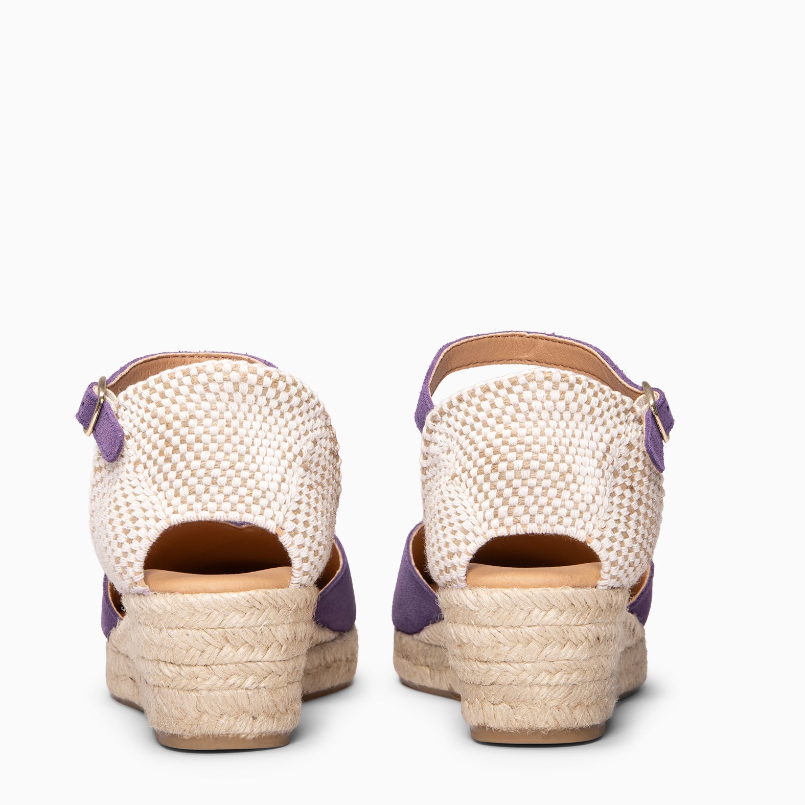 ICA - Cuñas de esparto bajas MORADO