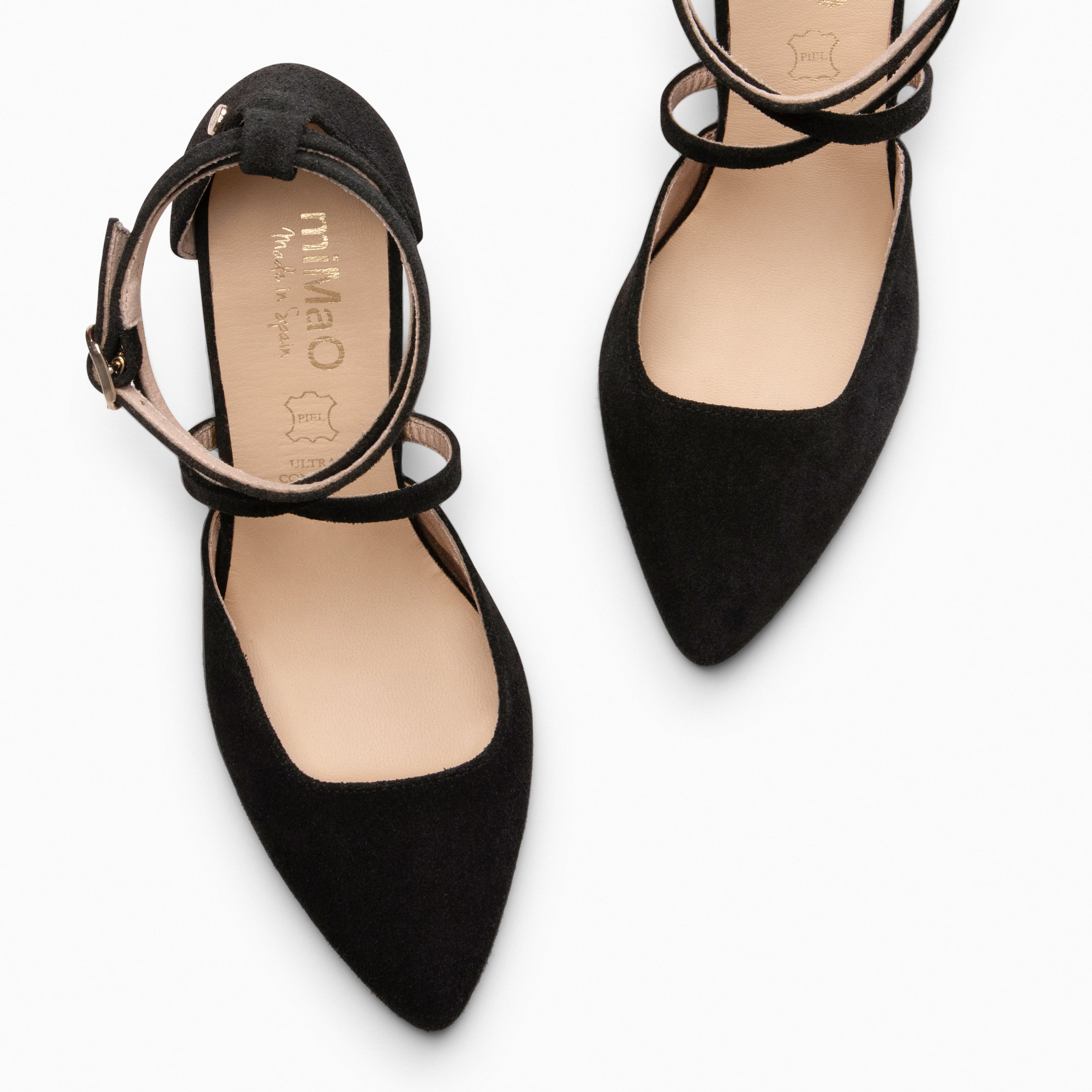 ARIEL - Zapato de tacón ancho NEGRO - miMaO ®