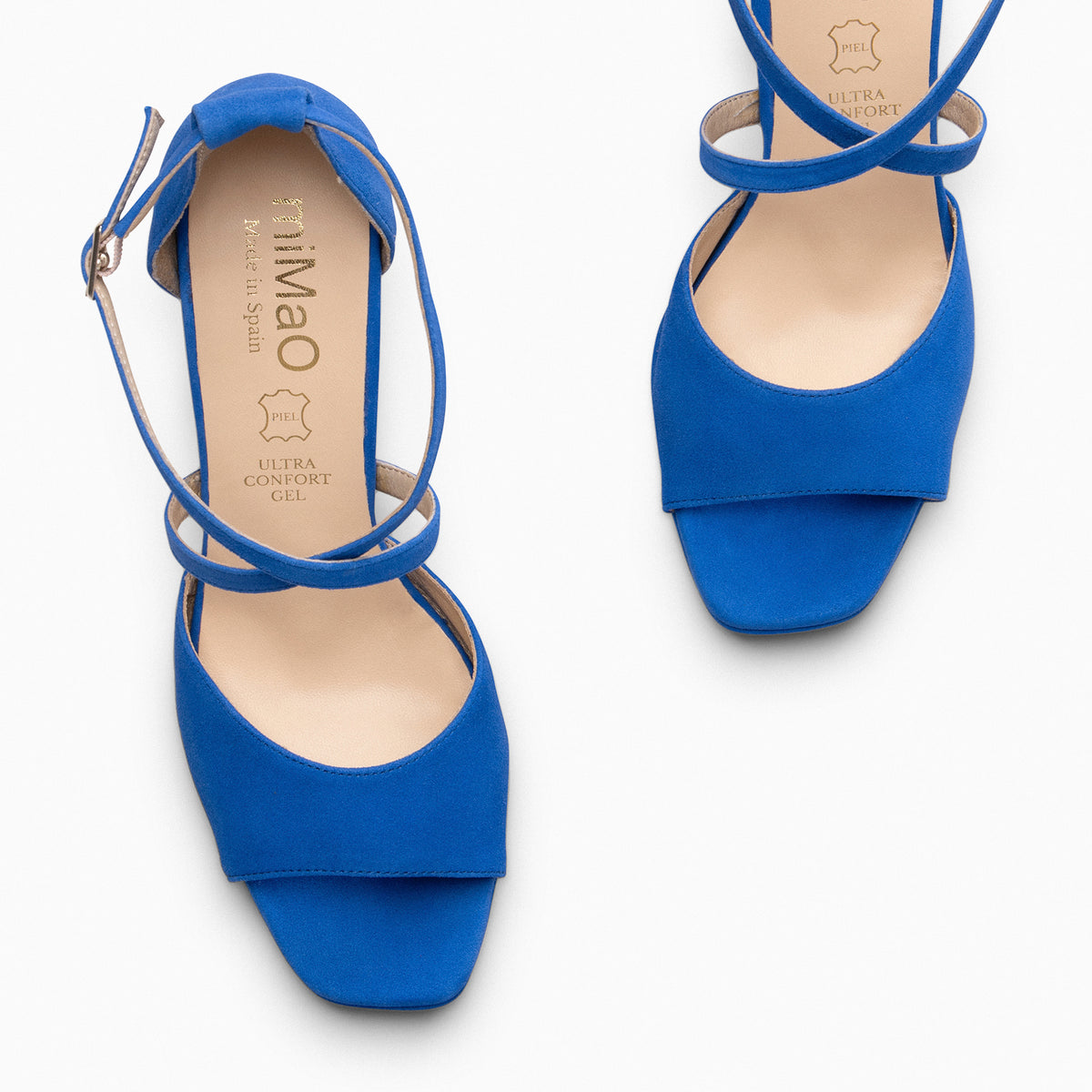 ROSSA - Sandalia de fiesta con tacón AZUL