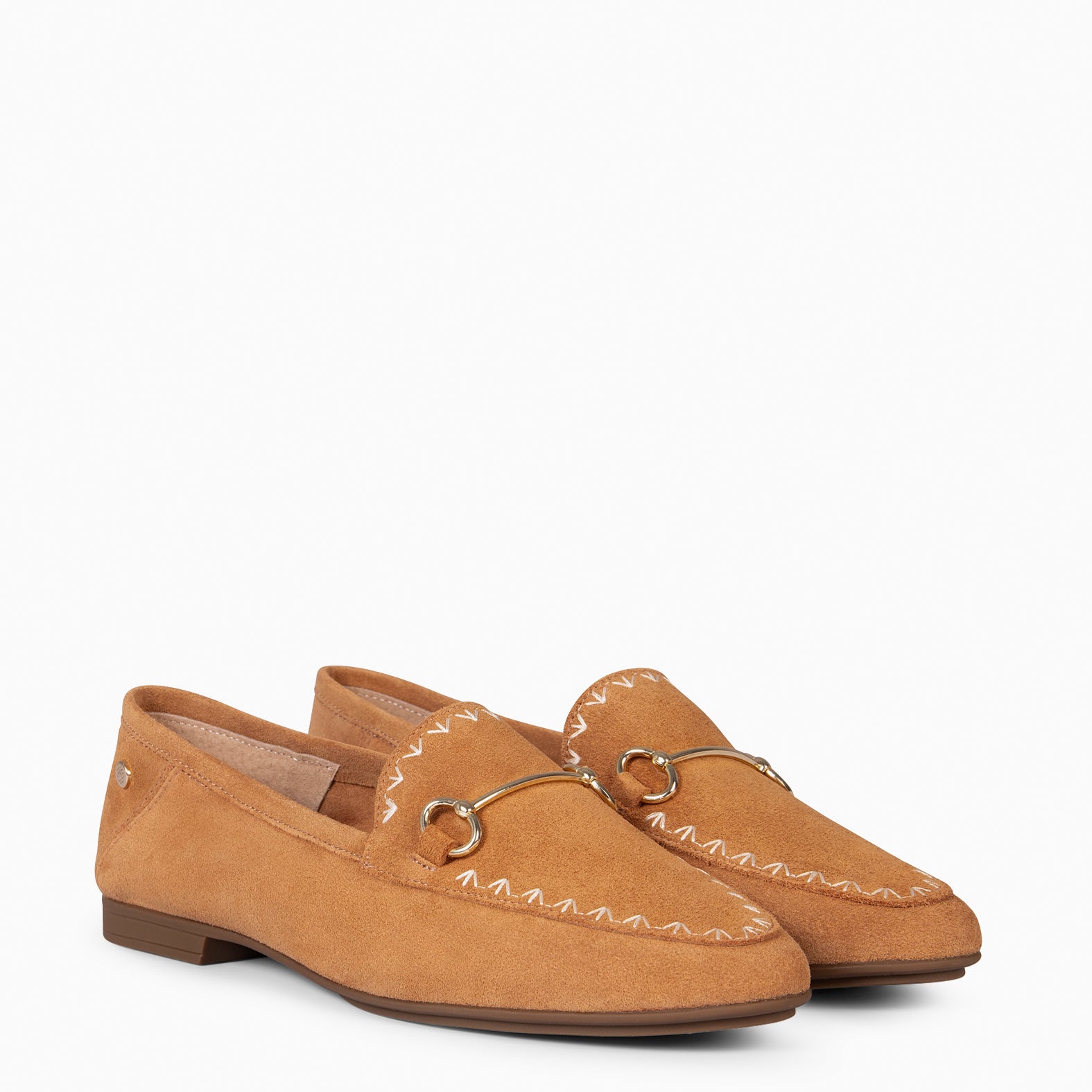 BLAKE - MOCASINES DE SERRAJE CAMEL - miMaO ®