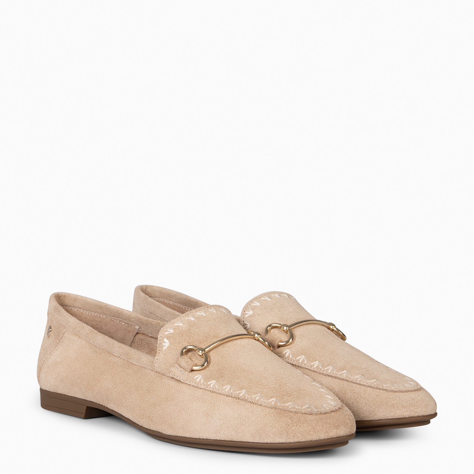 BLAKE - MOCASINES DE SERRAJE BEIGE - miMaO ®