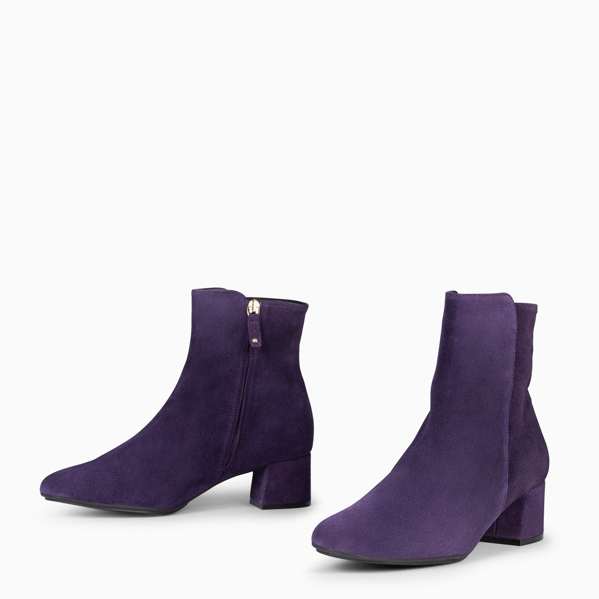 MAIA - Botín Serraje Mujer MORADO
