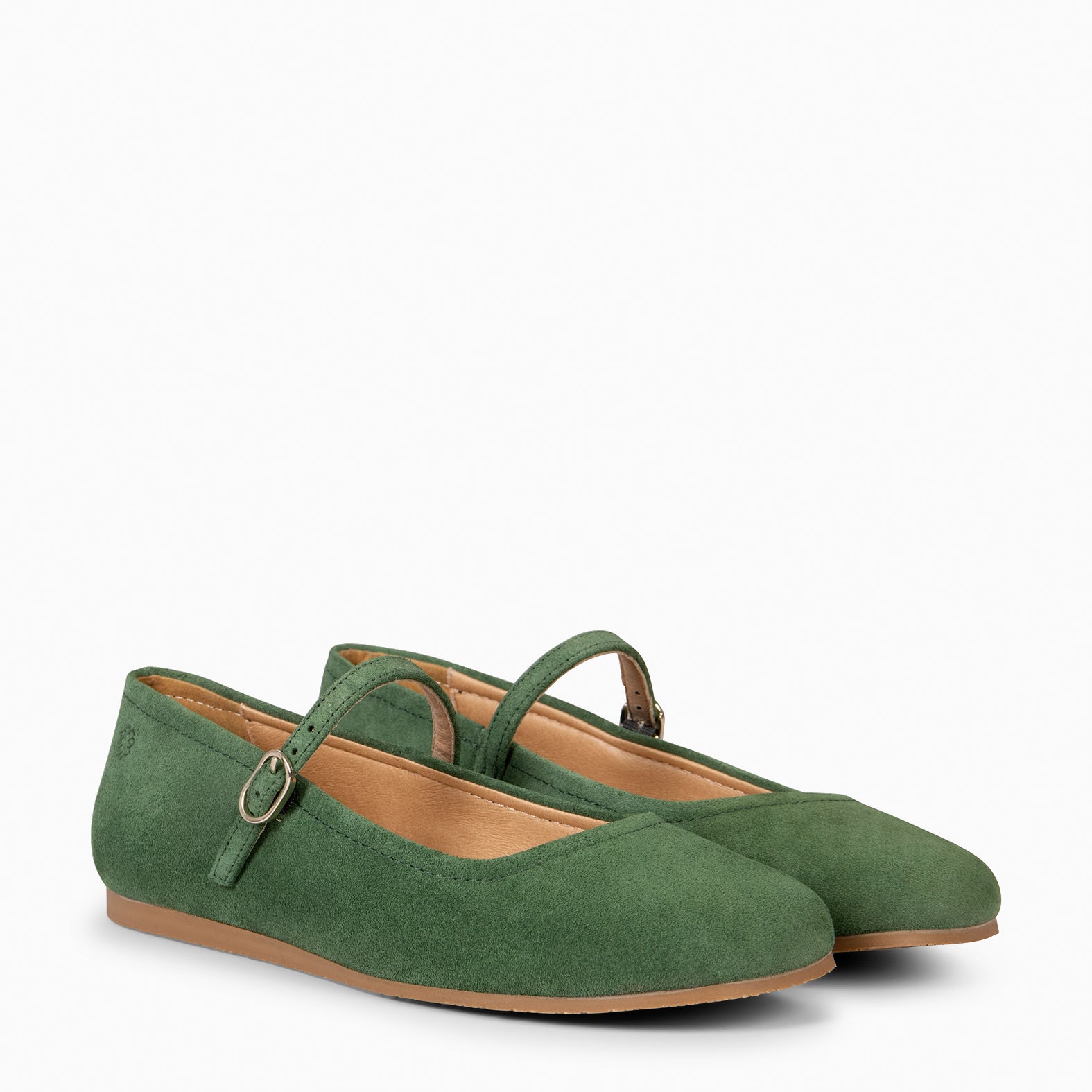 JAZMÍN - MERCEDITA PLANA ESTILO BARESOFT VERDE - miMaO ®
