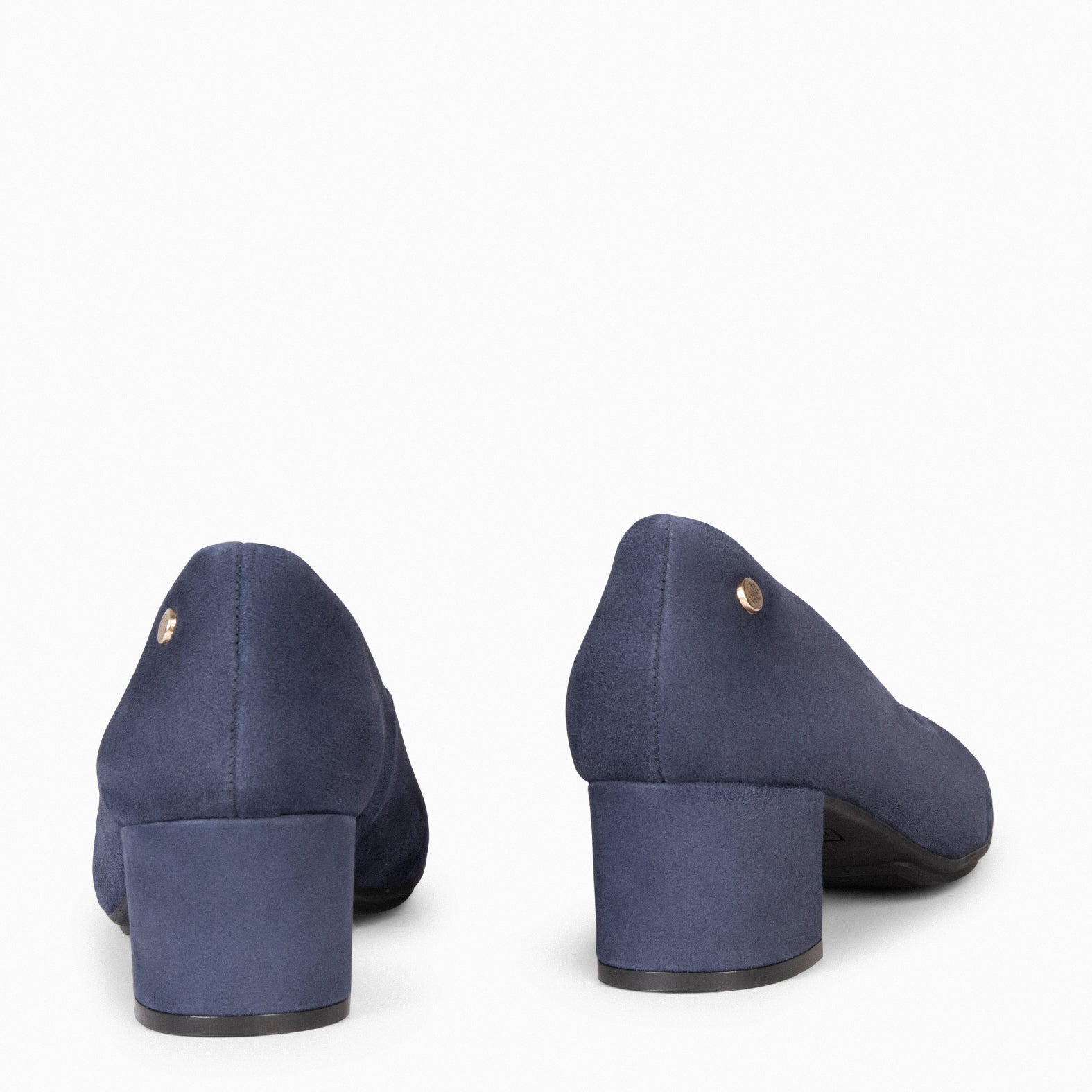 URBAN REDONDO - Zapatos de tacón de ante en MARINO - miMaO ®