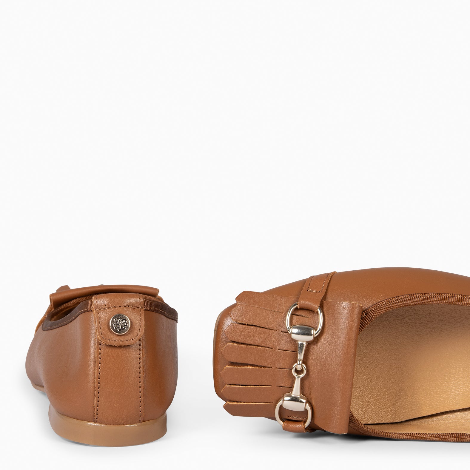 ZOY - Manoletina con puntera cuadrada CAMEL - miMaO ®