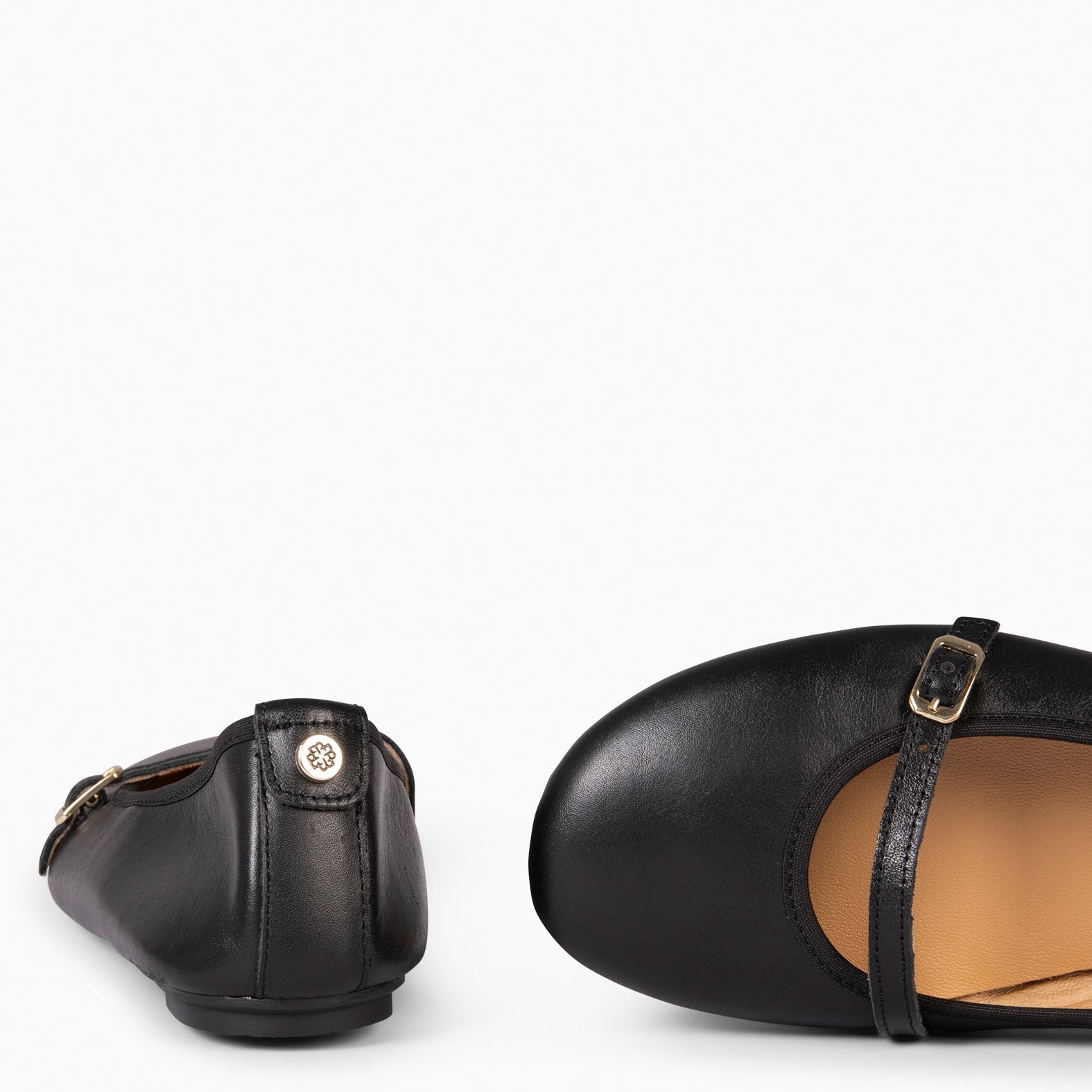 MANDY - BAILARINA PLANA BARESOFT NEGRO - miMaO ®