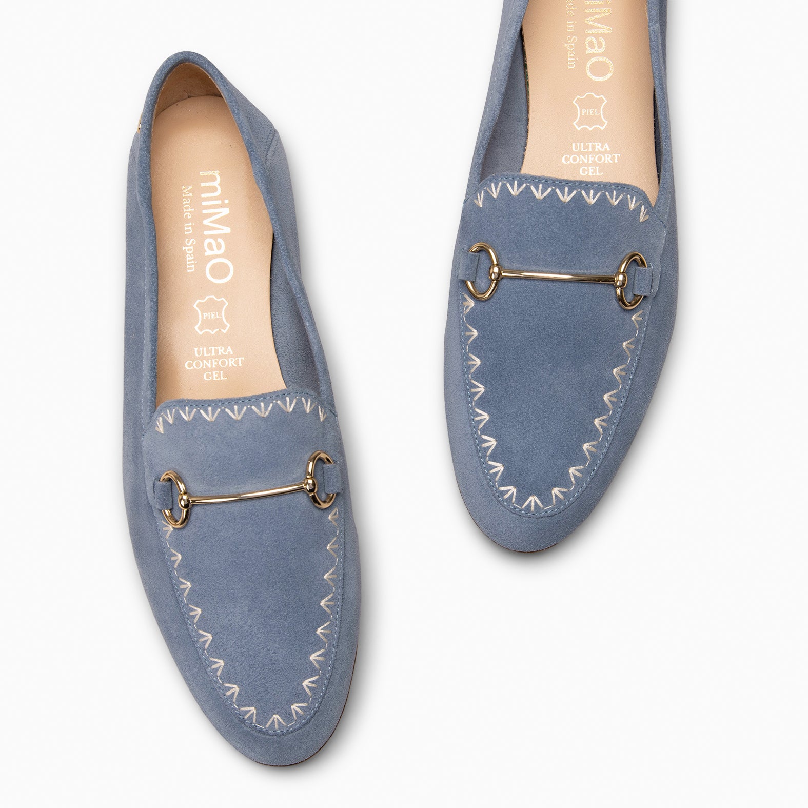 BLAKE - MOCASINES DE SERRAJE JEANS - miMaO ®