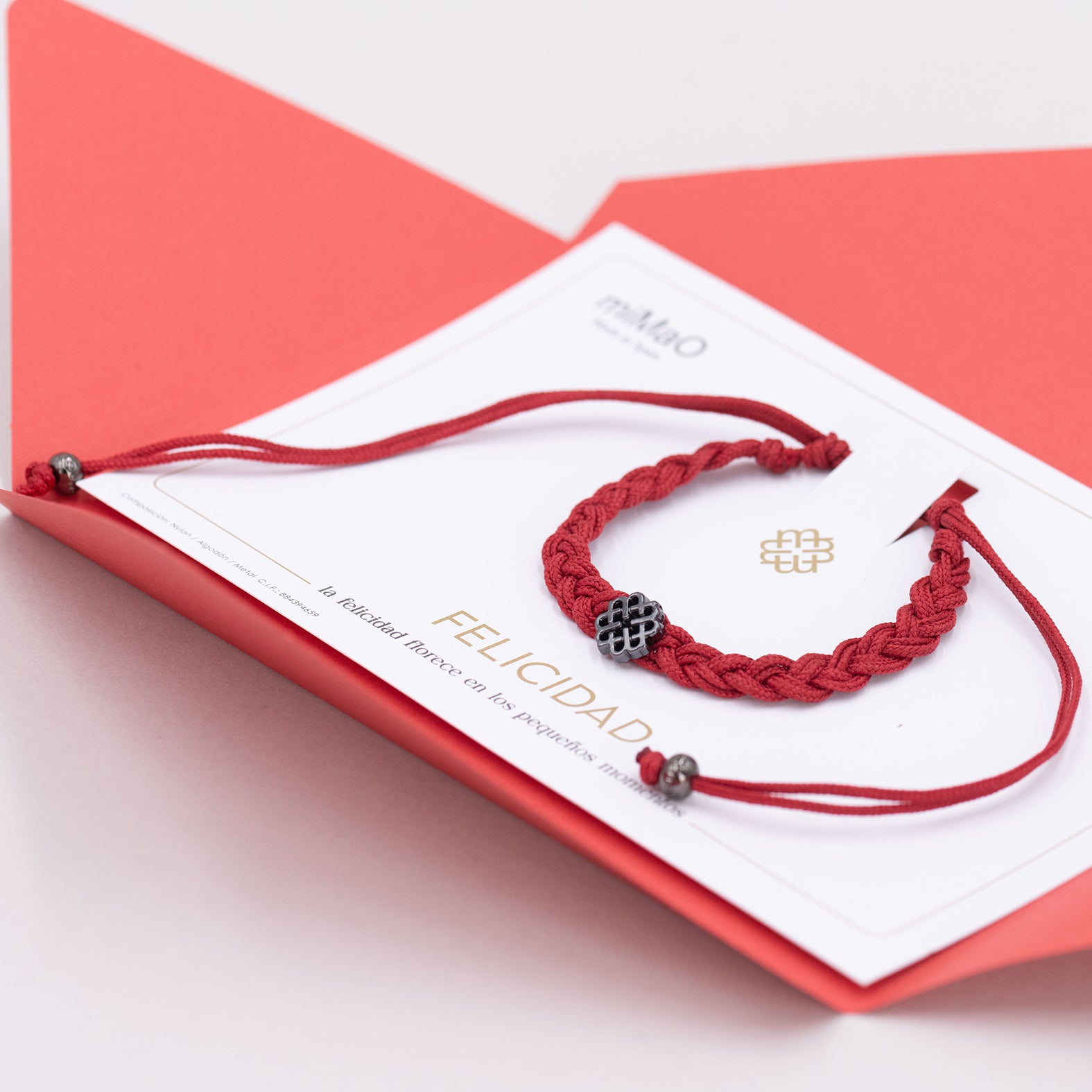 PULSERA ROJA DE LA FELICIDAD