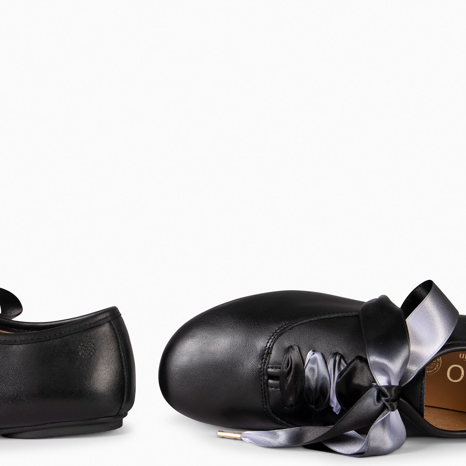 FLAVIA - DEPORTIVA CON LAZO BARESOFT NEGRO - miMaO ®