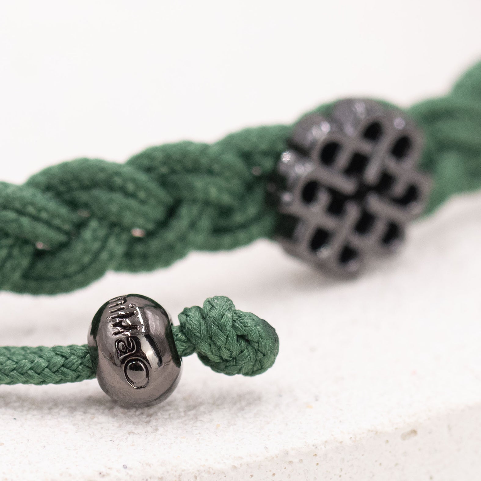 PULSERA VERDE MUSGO DE LA SALUD