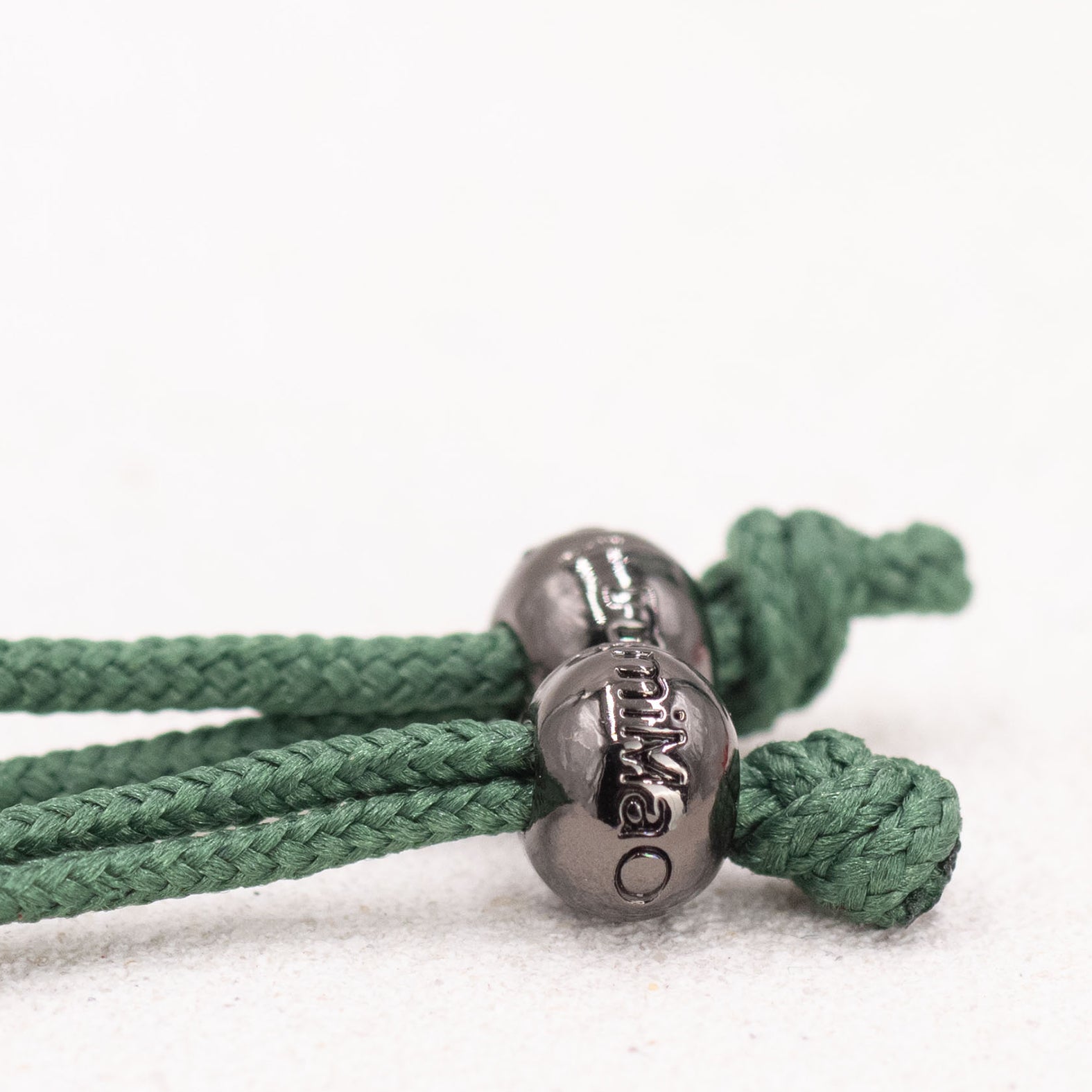 PULSERA VERDE MUSGO DE LA SALUD