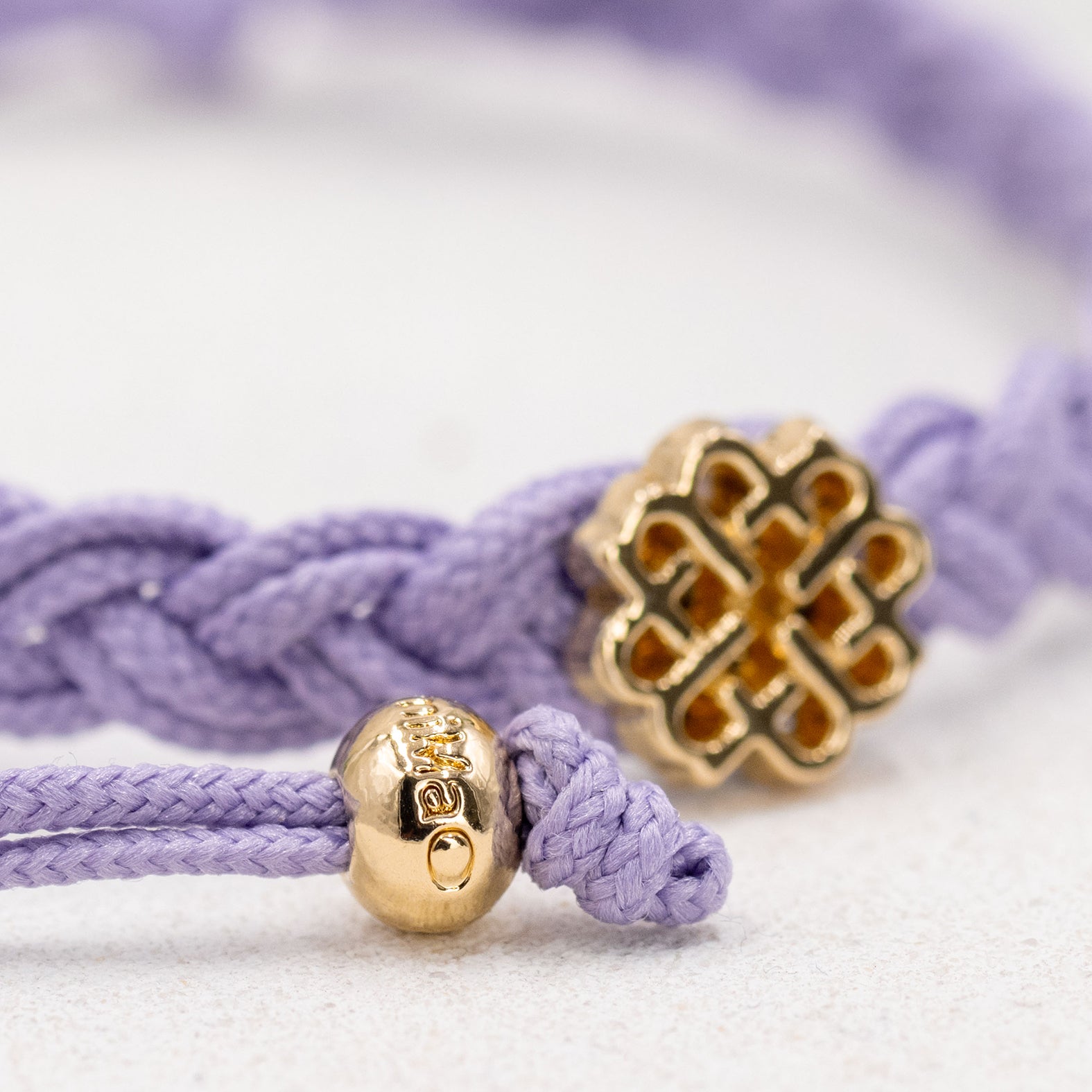 PULSERA MALVA DE LA ARMONÍA ORO