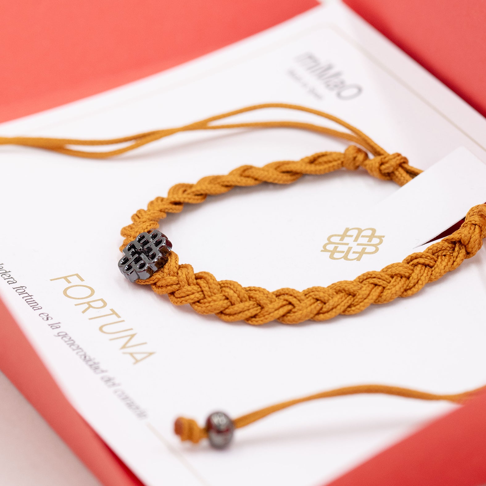 PULSERA MOSTAZA DE LA FORTUNA - miMaO ®