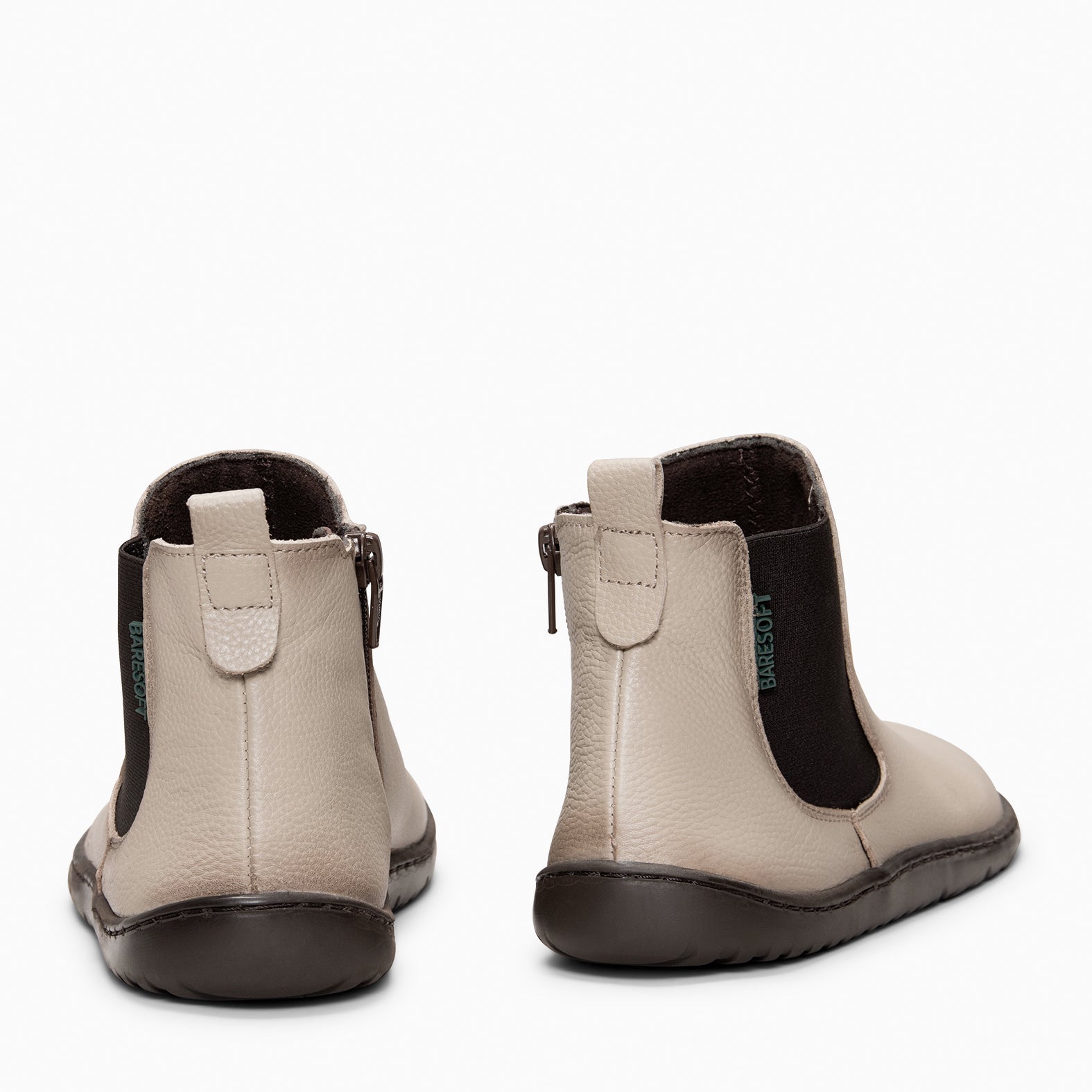 SAND -Botines tipo barefoot con elástico TAUPE - miMaO ®