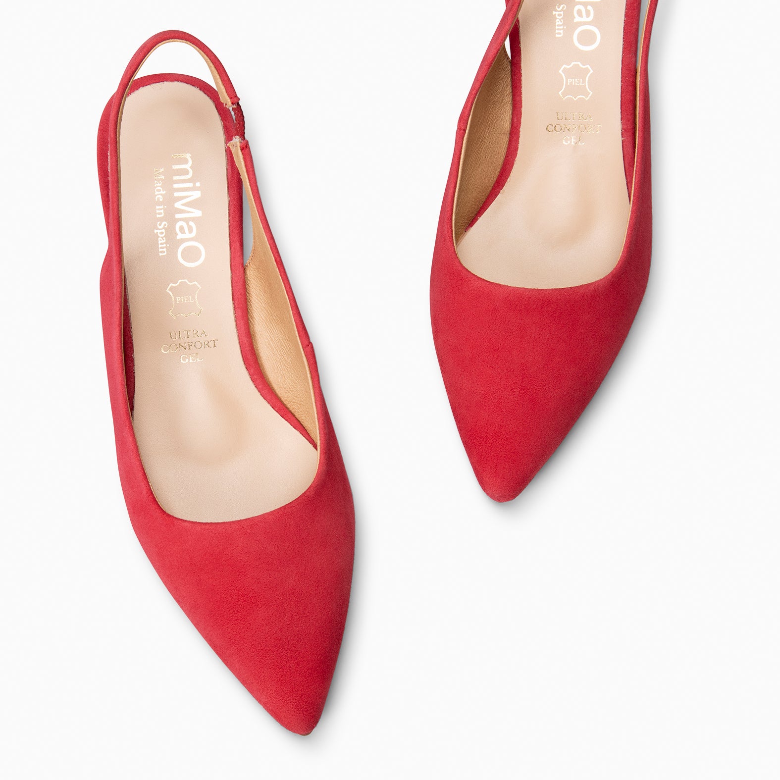 KITTEN SLINGBACKS – Chaussures à petit talon kitten ROUGE