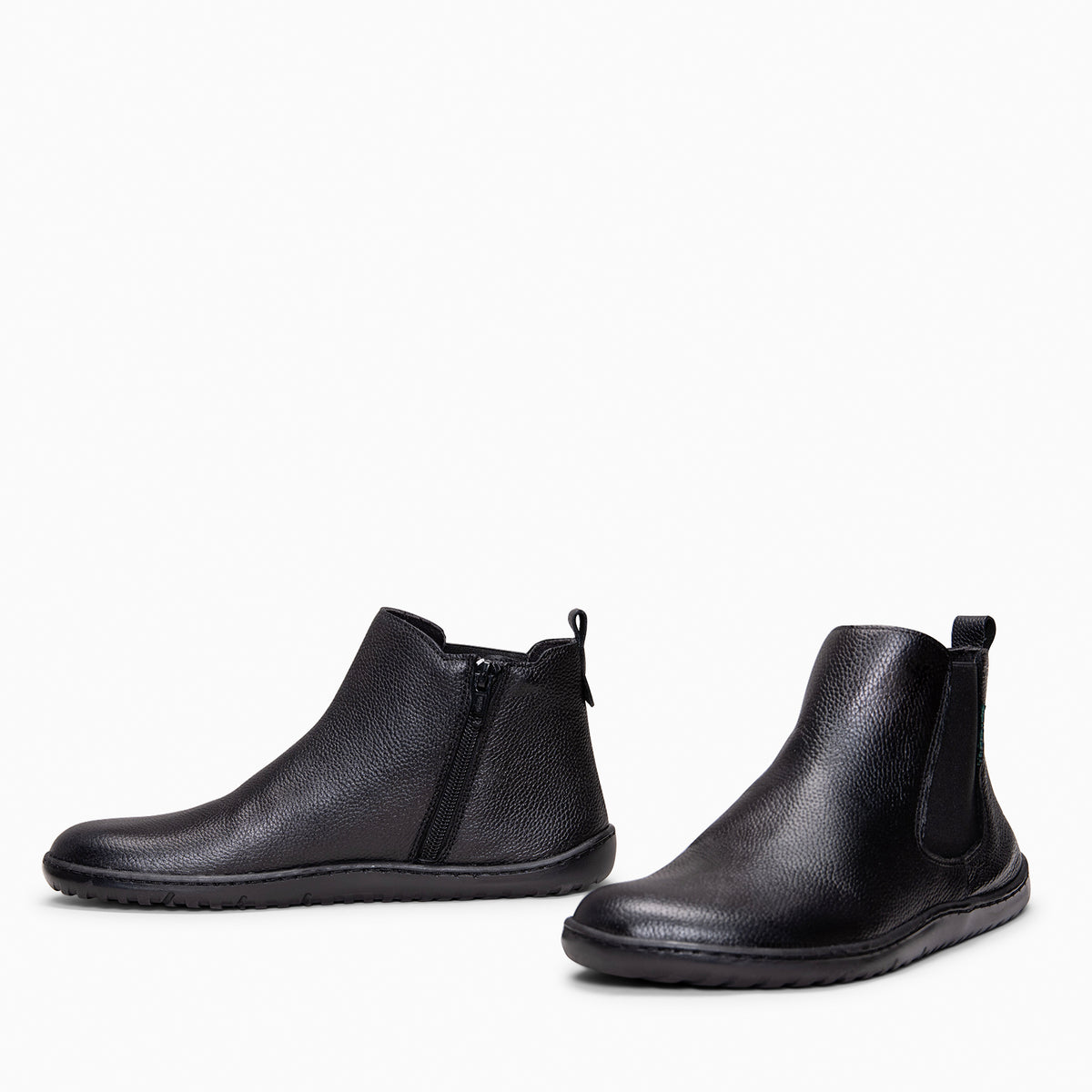 SAND -Botines tipo barefoot con elástico NEGRO - miMaO ®