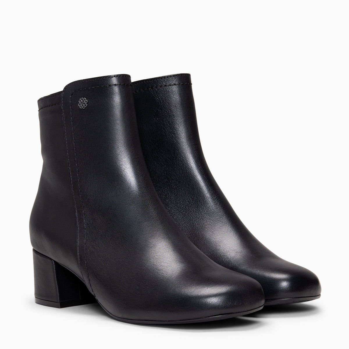 COLMAR - Botines elegantes de piel NAPA NEGRO