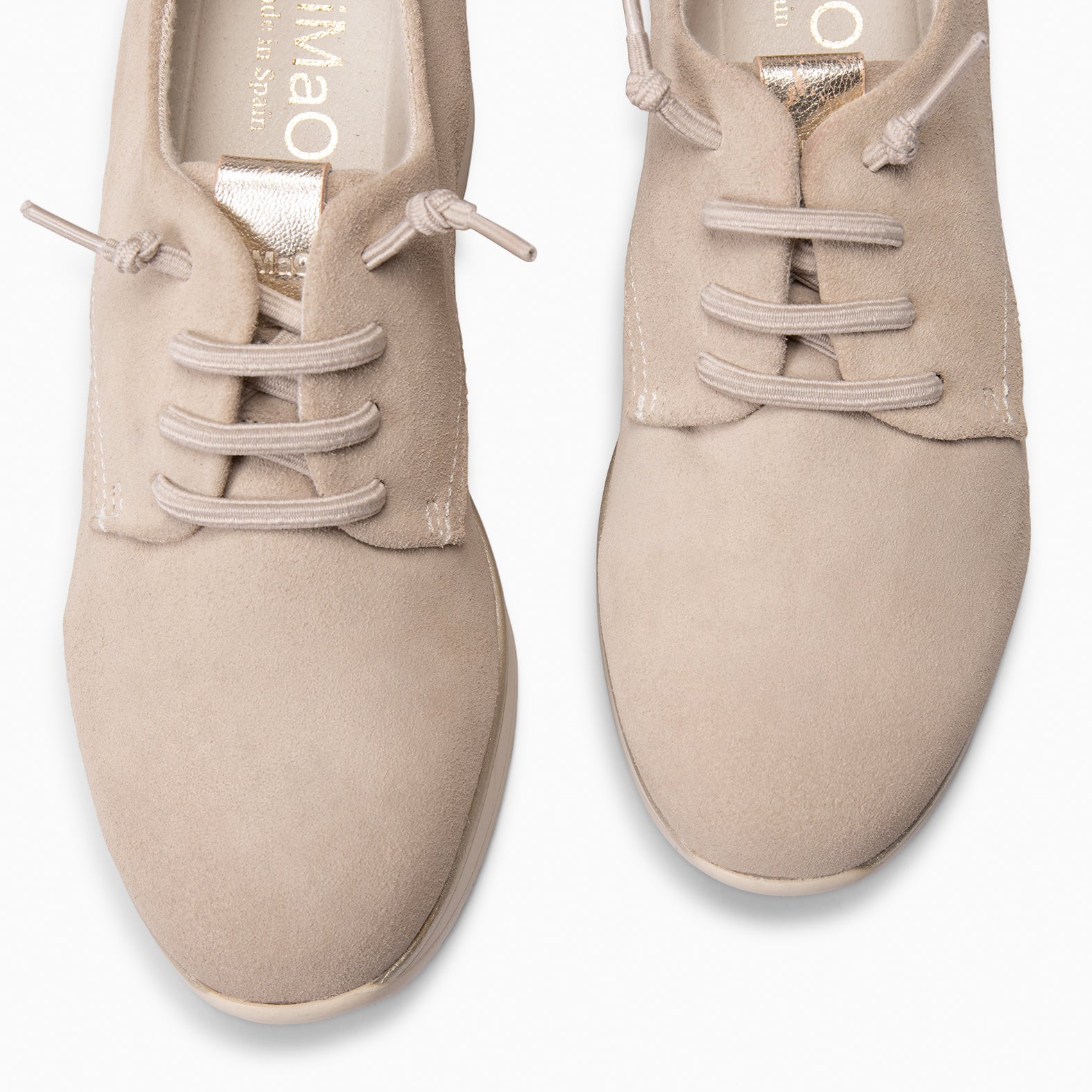 CASSEL - DEPORTIVA CON CUÑA BEIGE - miMaO ®