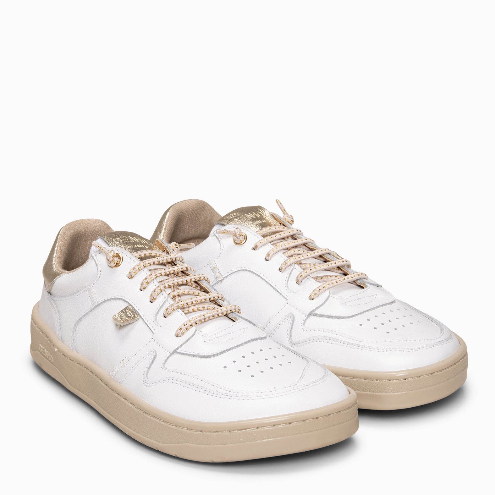 GEN-IO - Zapatillas baresoft BLANCO ORO - miMaO ®