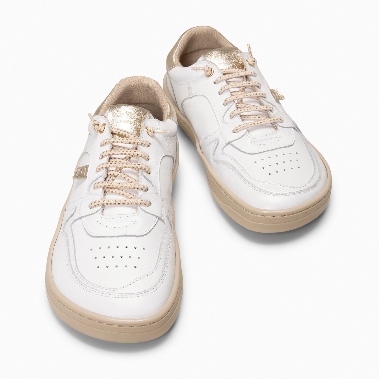 GEN-IO - Zapatillas baresoft BLANCO ORO - miMaO ®