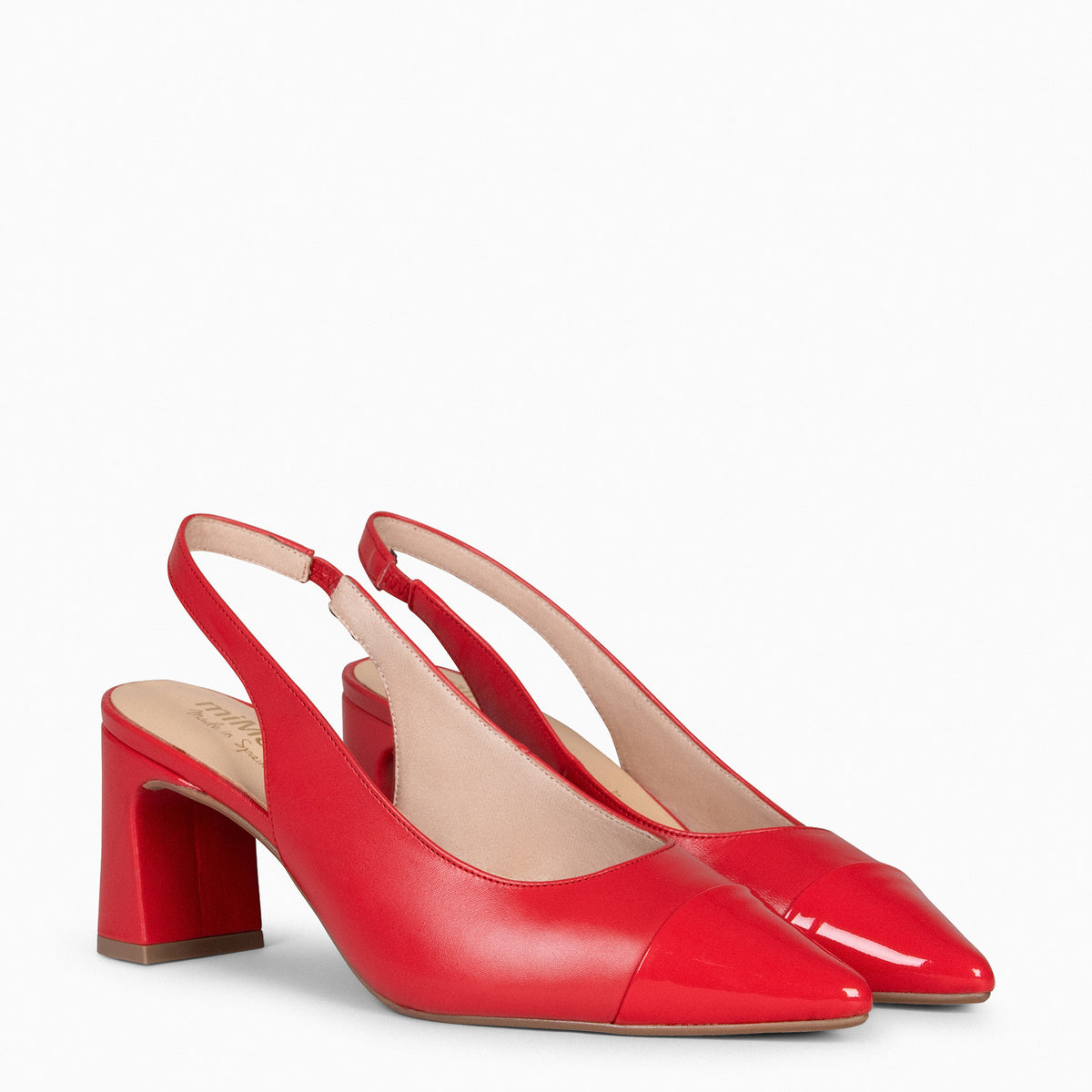 DIANA - Zapato con puntera afilada ROJO