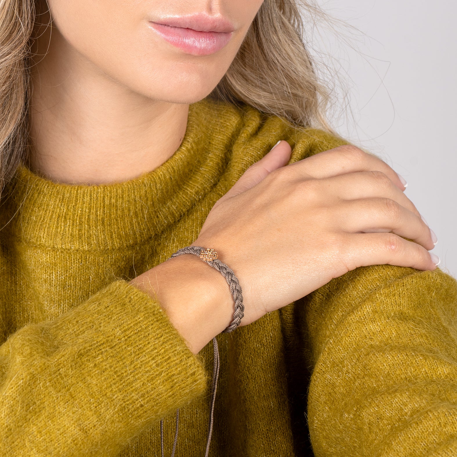 PULSERA TAUPE DEL EQUILIBRIO ORO - miMaO ®