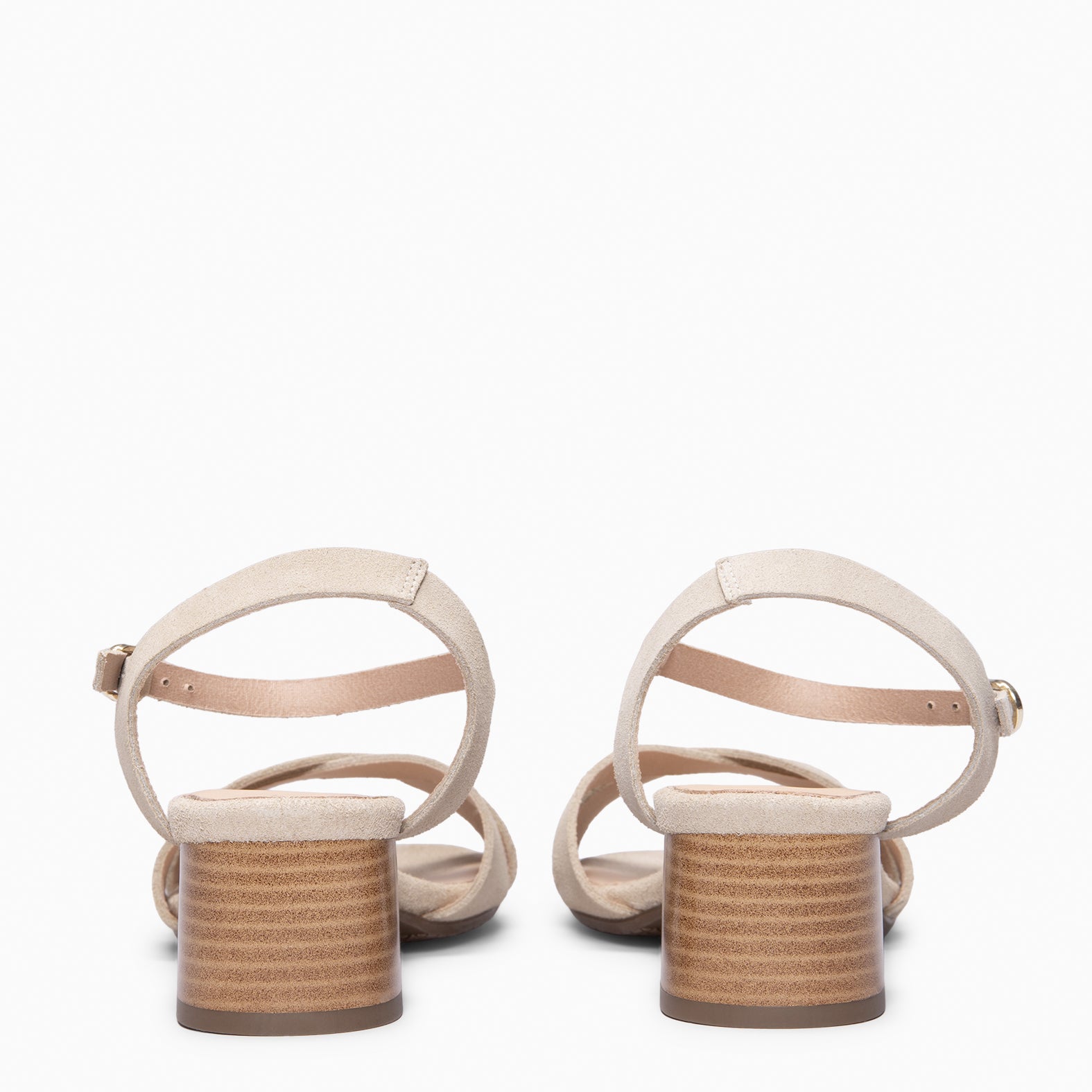 ORIANA - BEIGE Heeled sandals 