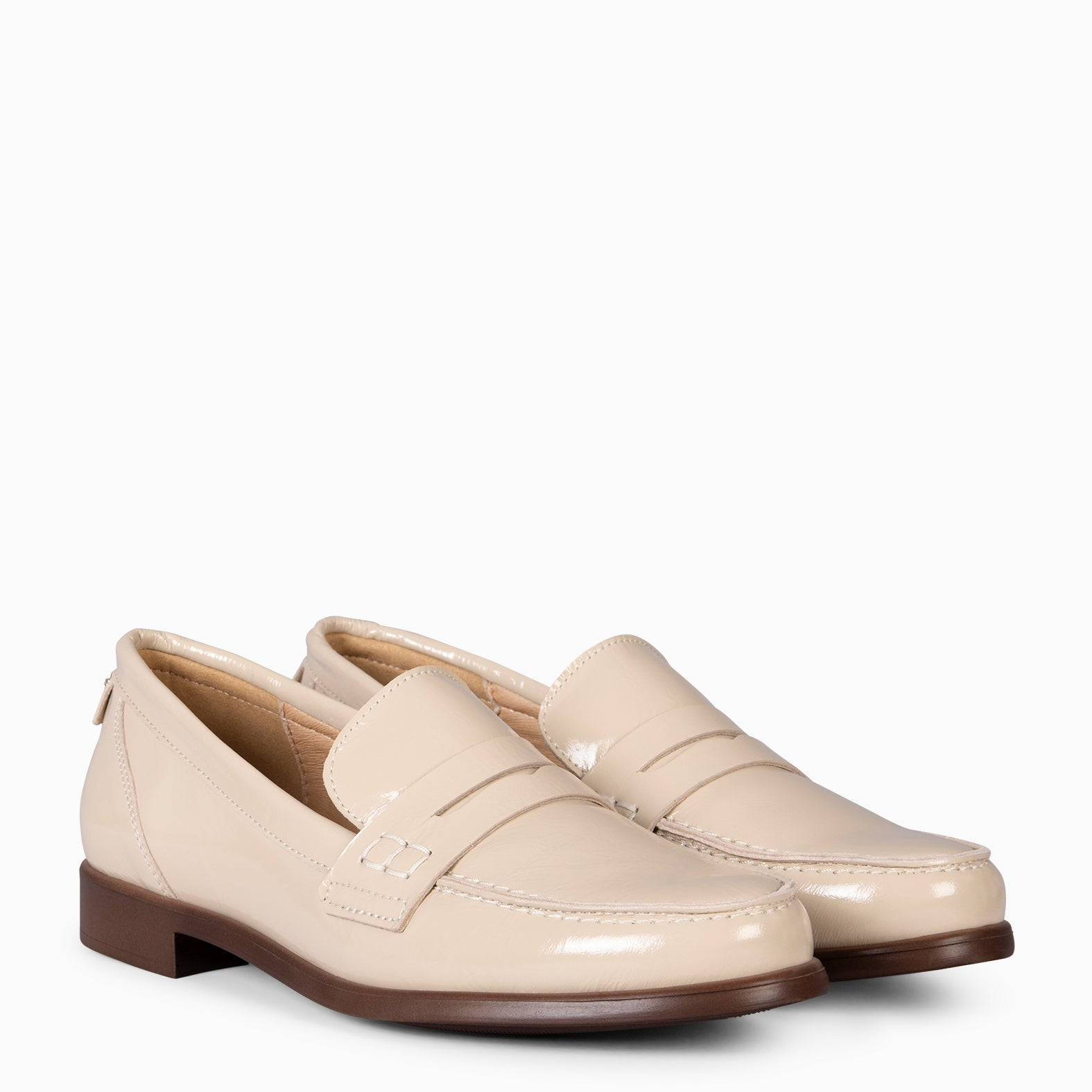 ABBY - MOCASÍN ELEGANTE BEIGE - miMaO ®