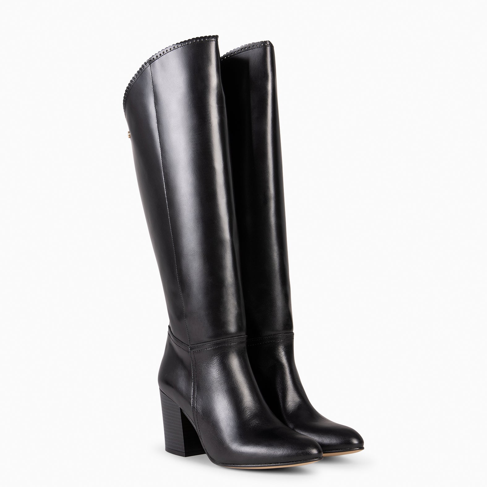 MILADY – Botas con tacón NEGRO - miMaO ®