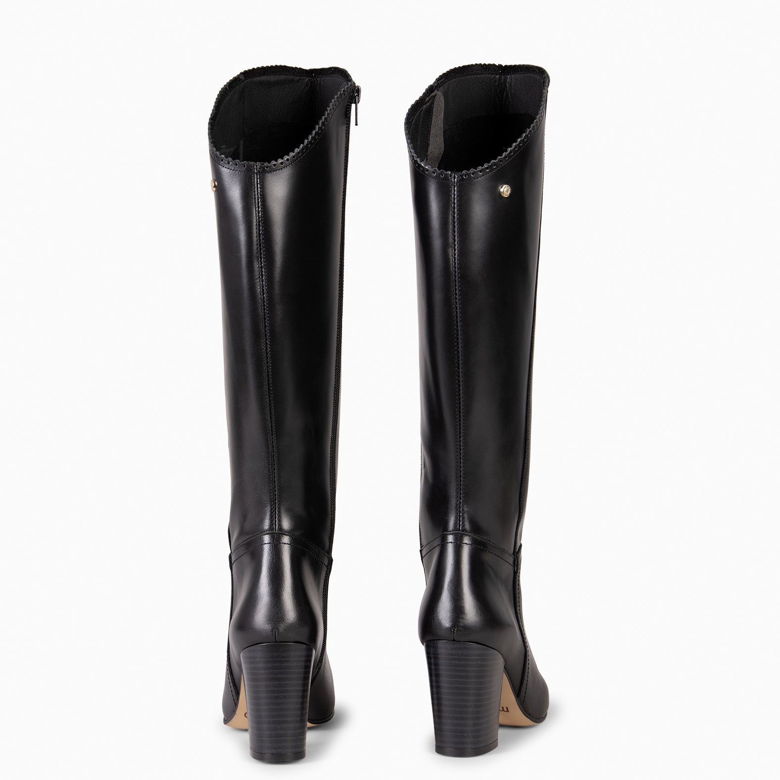 MILADY – Botas con tacón NEGRO - miMaO ®