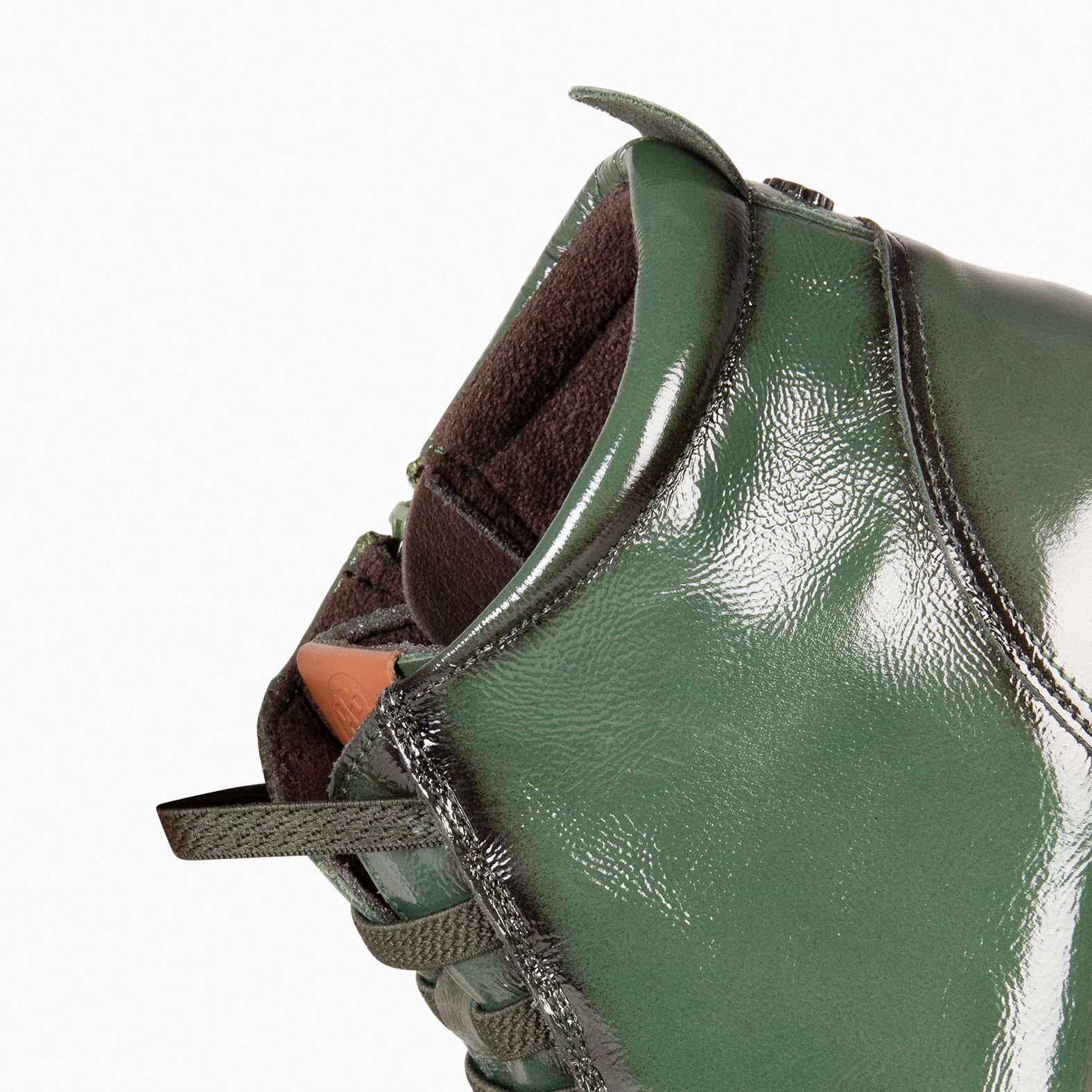 FLEXY - Zapatillas Abotinadas de charol VERDE - miMaO ®