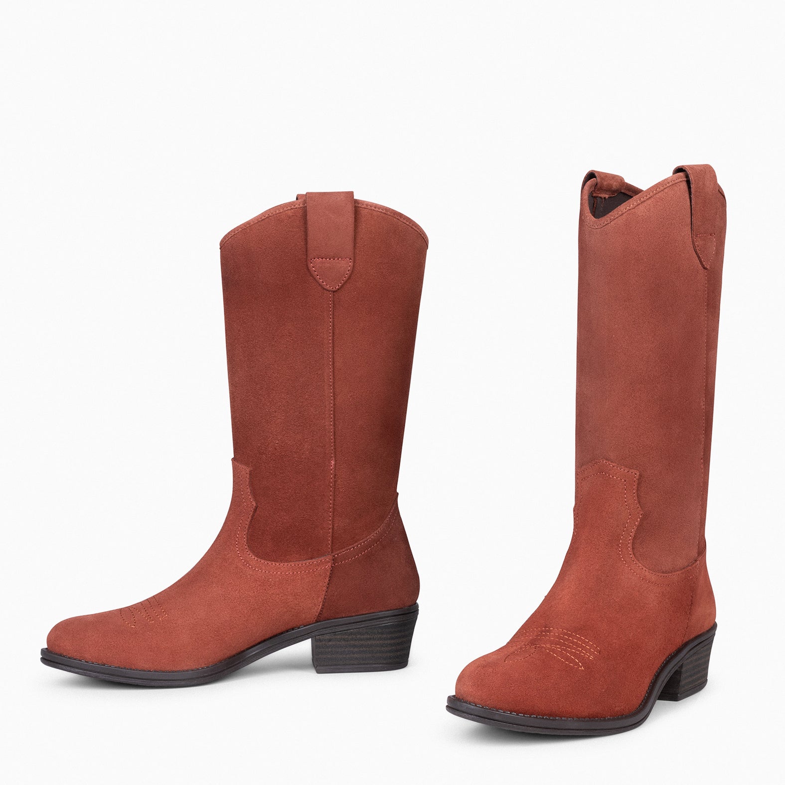 ONTARIO – BRICK Women Cowboy Boots