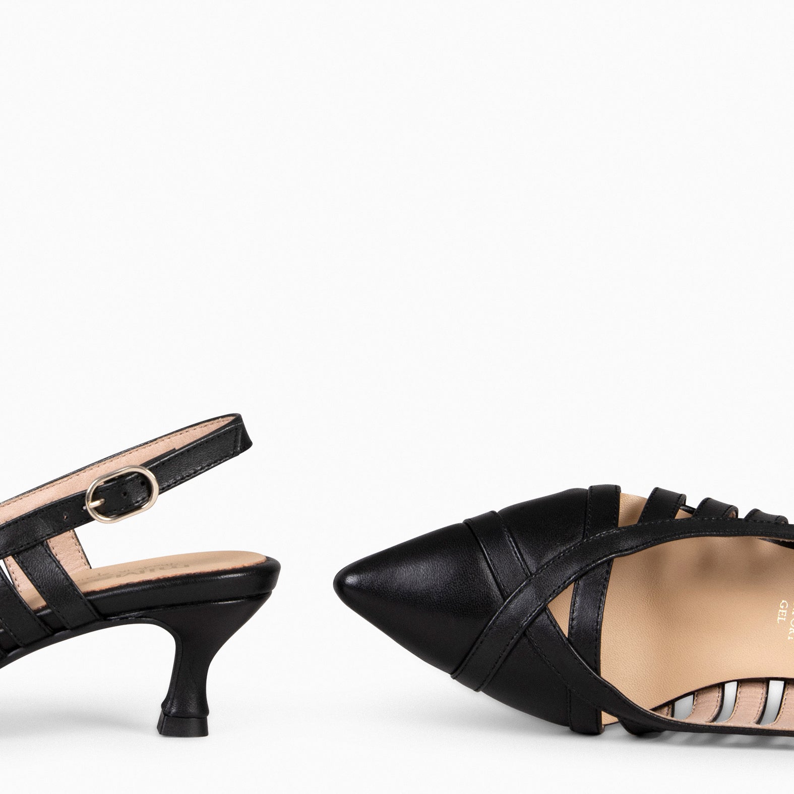 JADE - Zapato tacón Kitten NEGRO - miMaO ®
