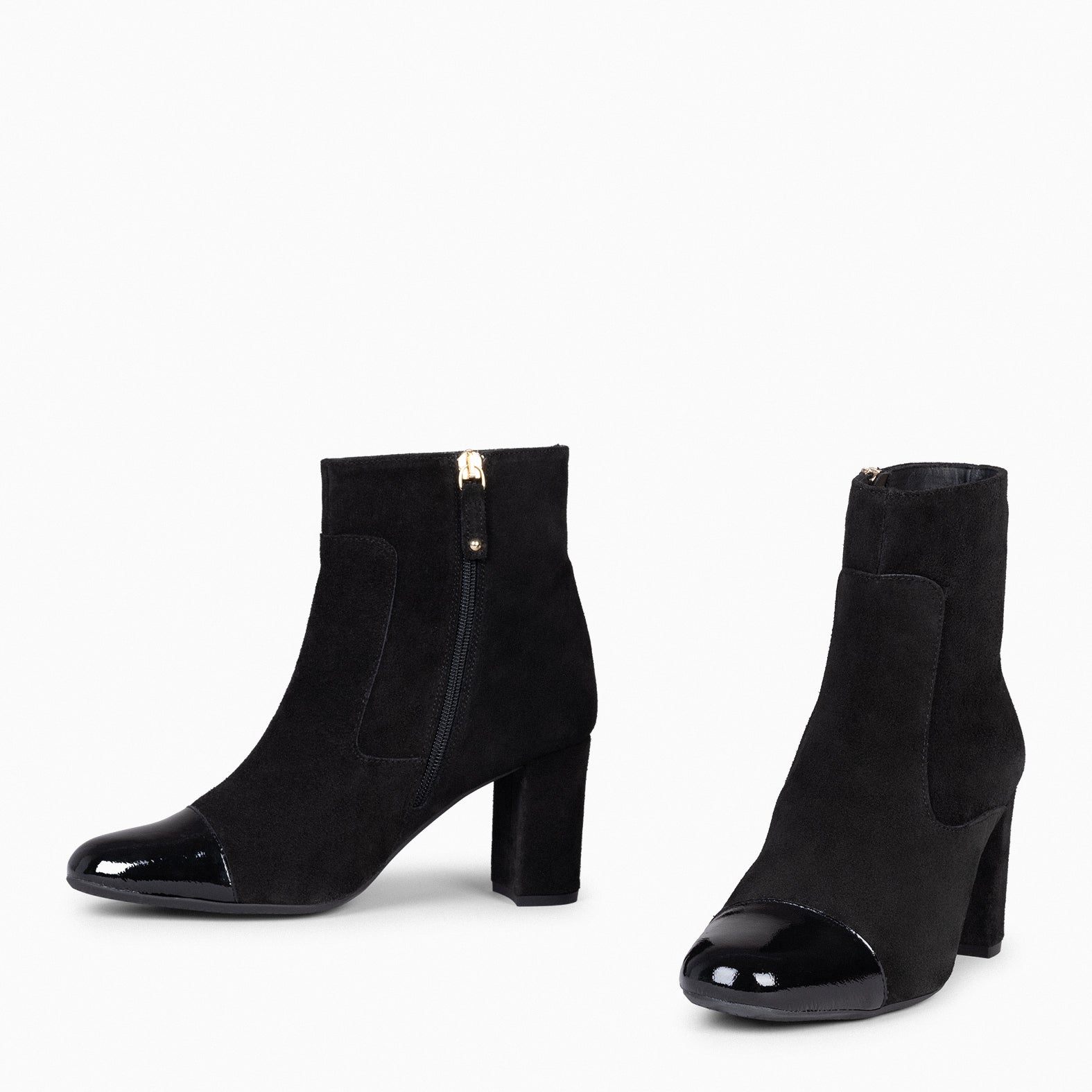 VARENNA - BLACK Women Zip Bootie
