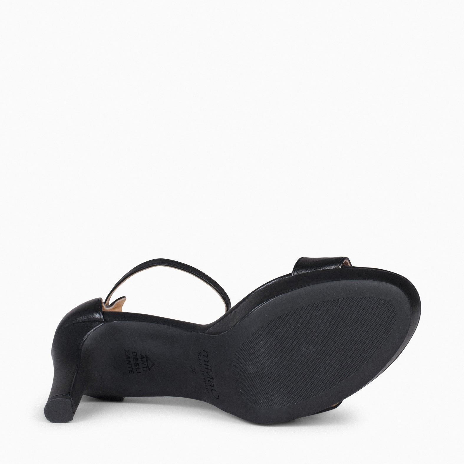 FIESTA - Sandalias de tacón alto y plataforma NEGRO - miMaO ®
