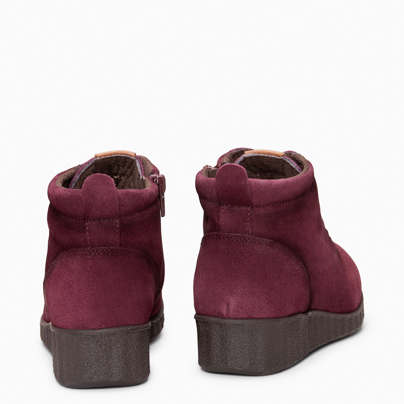 FLEXY - Zapatillas BURDEOS abotinadas - miMaO ®