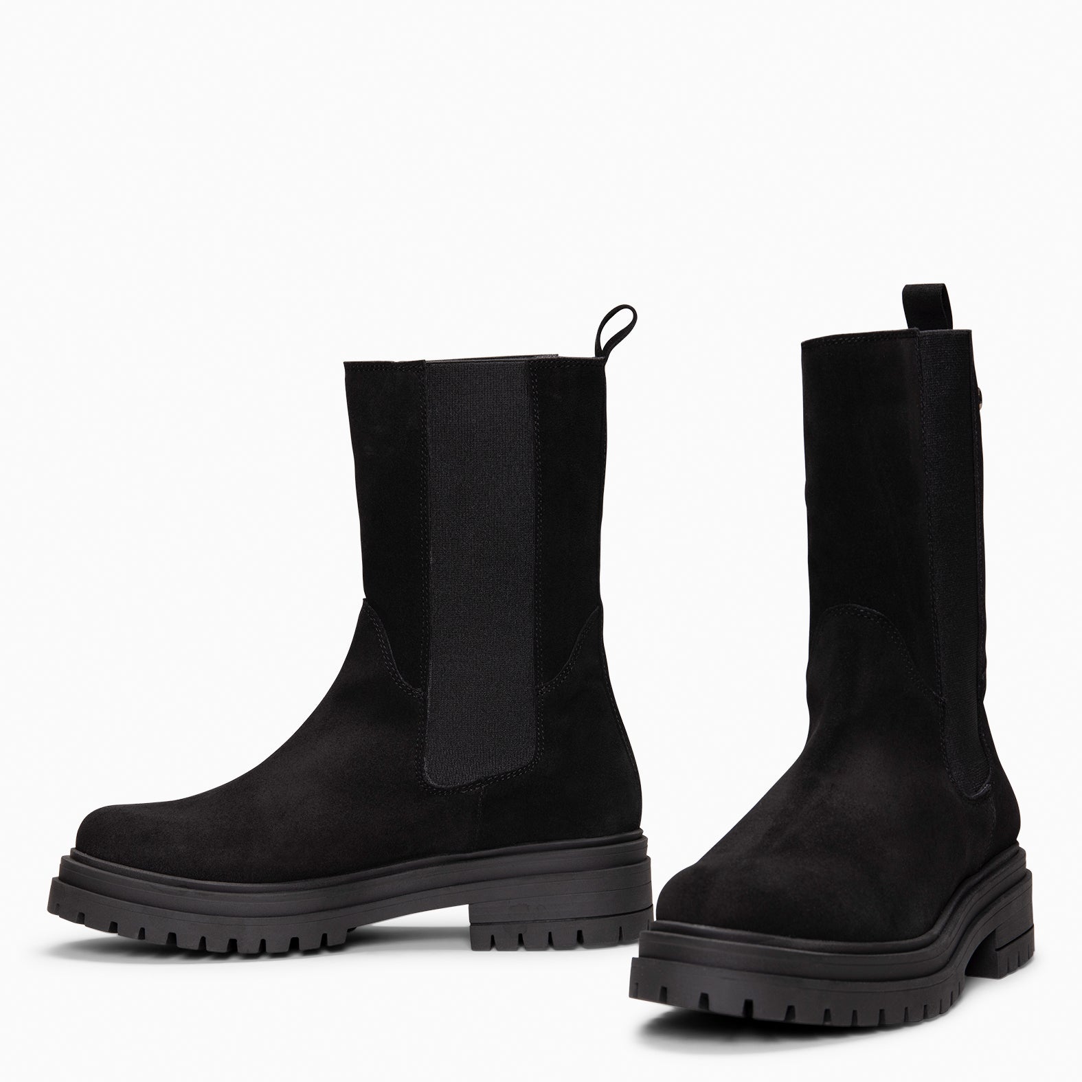 MARTE - Botines Chelsea con suela track NEGRO - miMaO ®