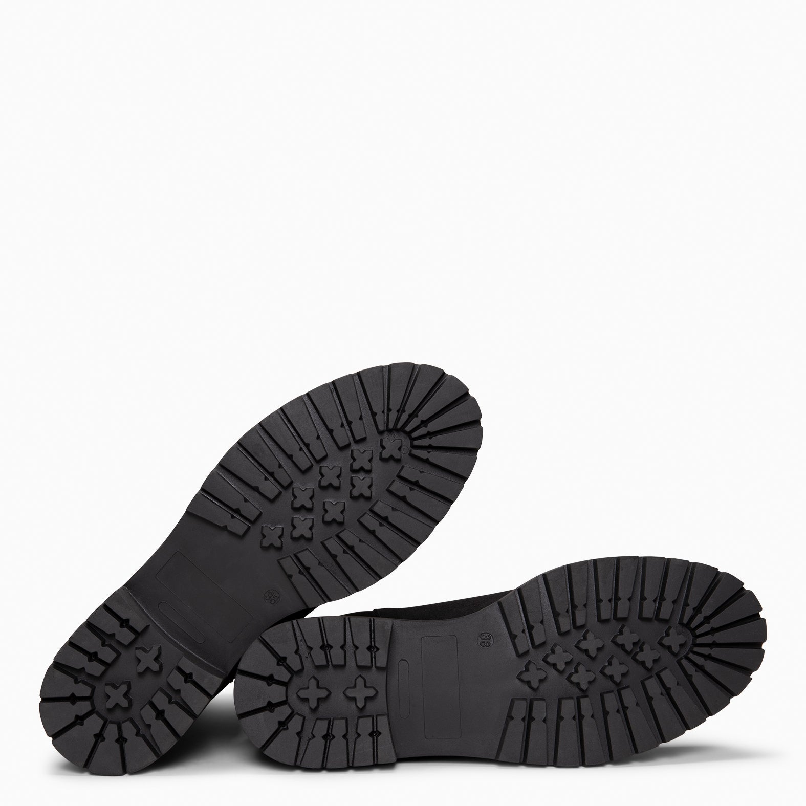 MARTE - Botines Chelsea con suela track NEGRO - miMaO ®